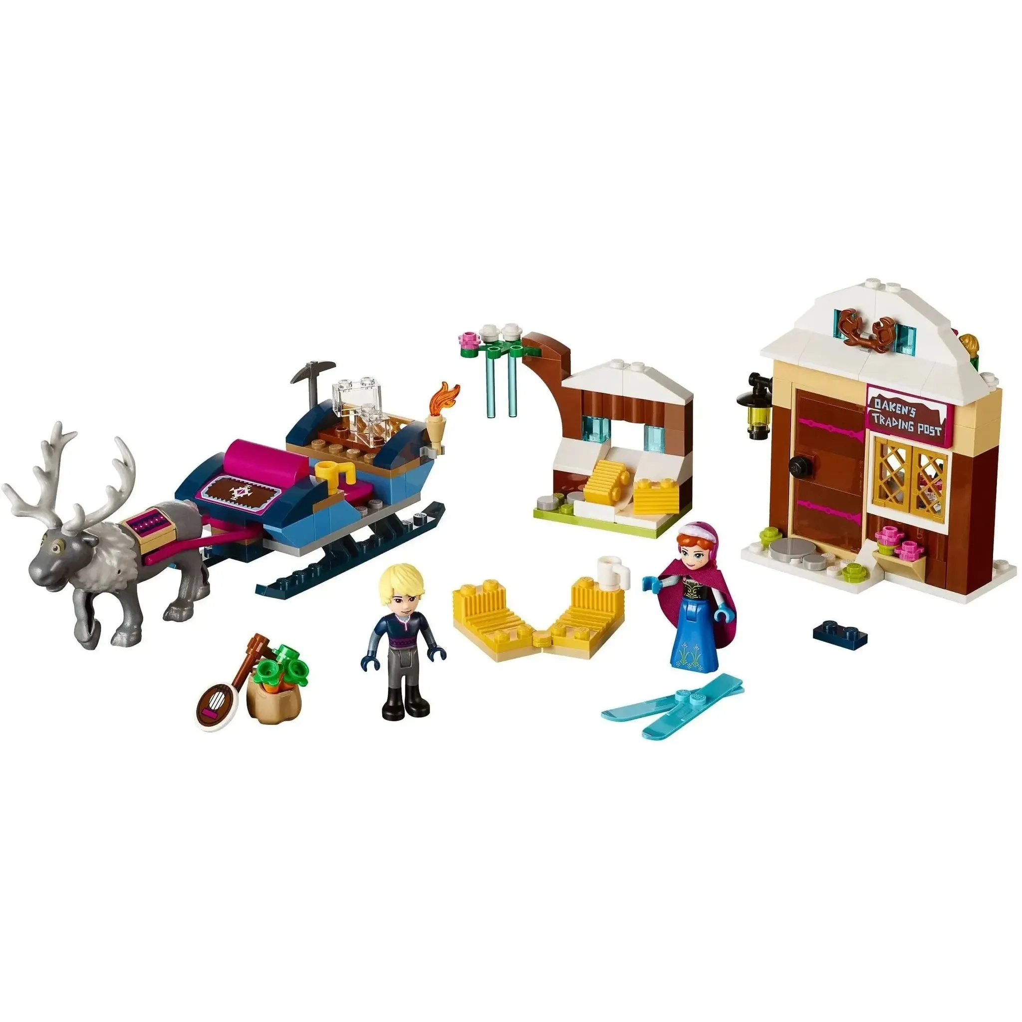 LEGO [Disney] - Anna & Kristoff's Sleigh Adventure Building Set - Frozen Series (41066) - Image 2