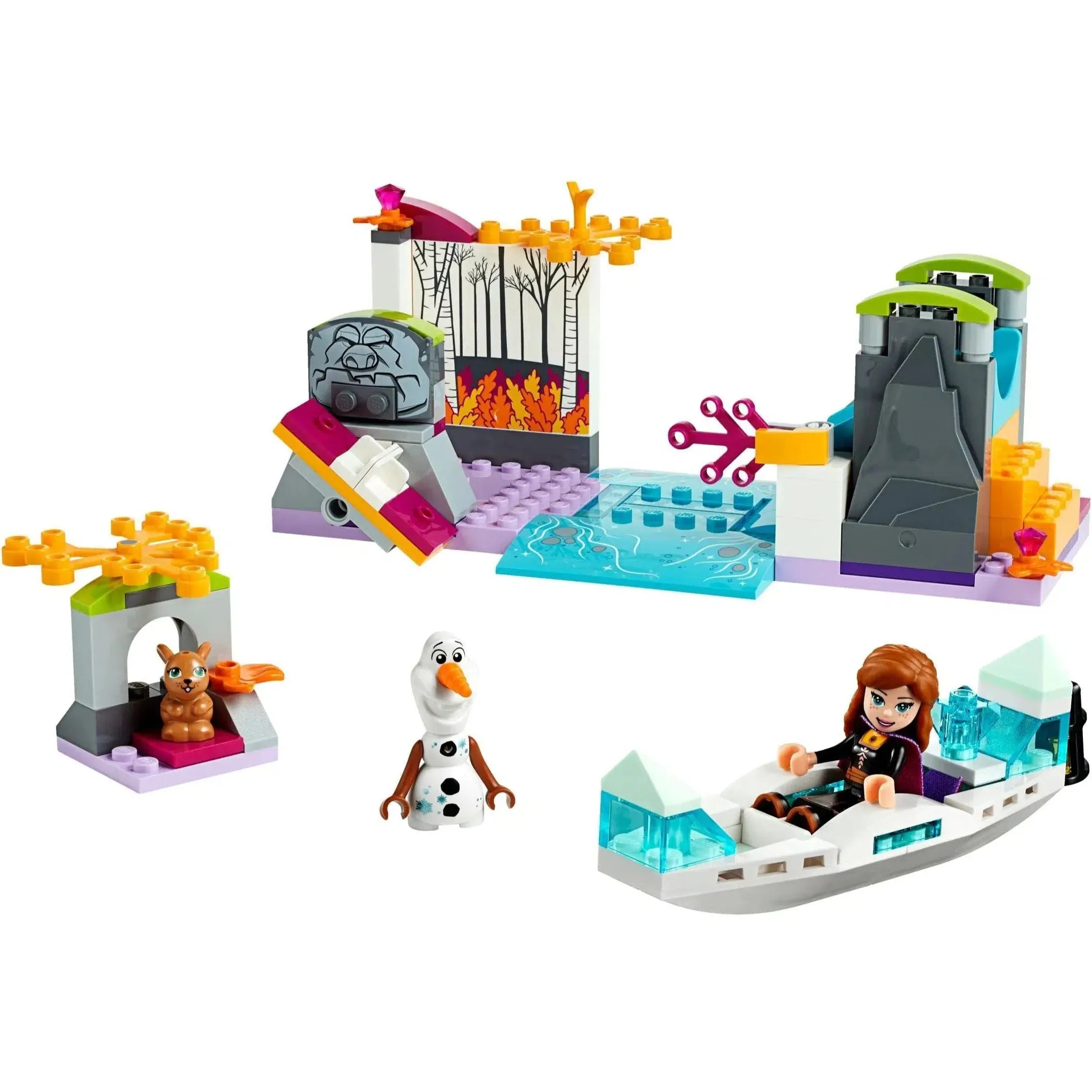 LEGO [Disney] - Anna's Canoe Expedition Building Set - Frozen II Series (41165) - Image 4