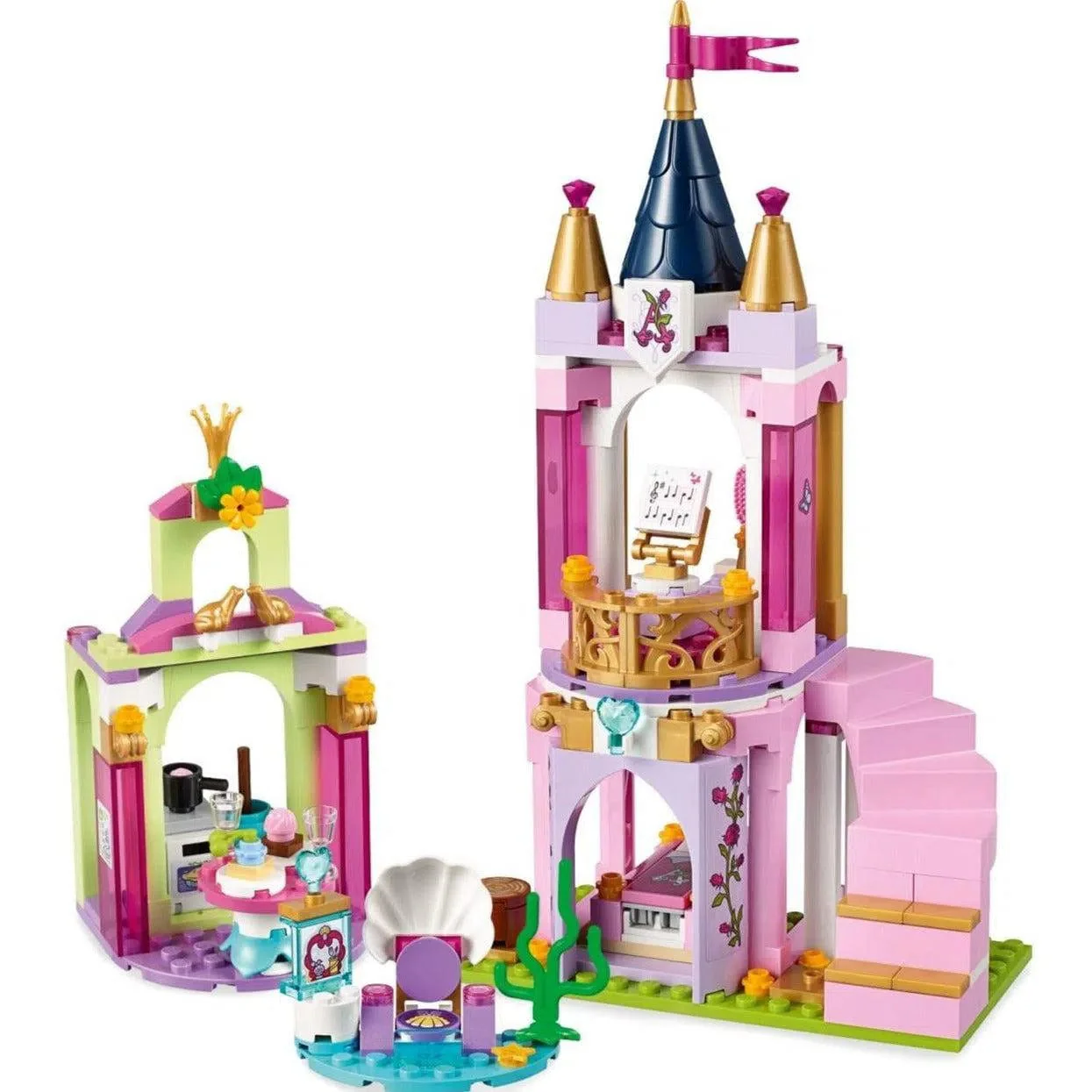 LEGO [Disney] - Ariel, Aurora, and Tiana's Royal Celebration Building Set - Disney Princess Series (41162) - Image 4