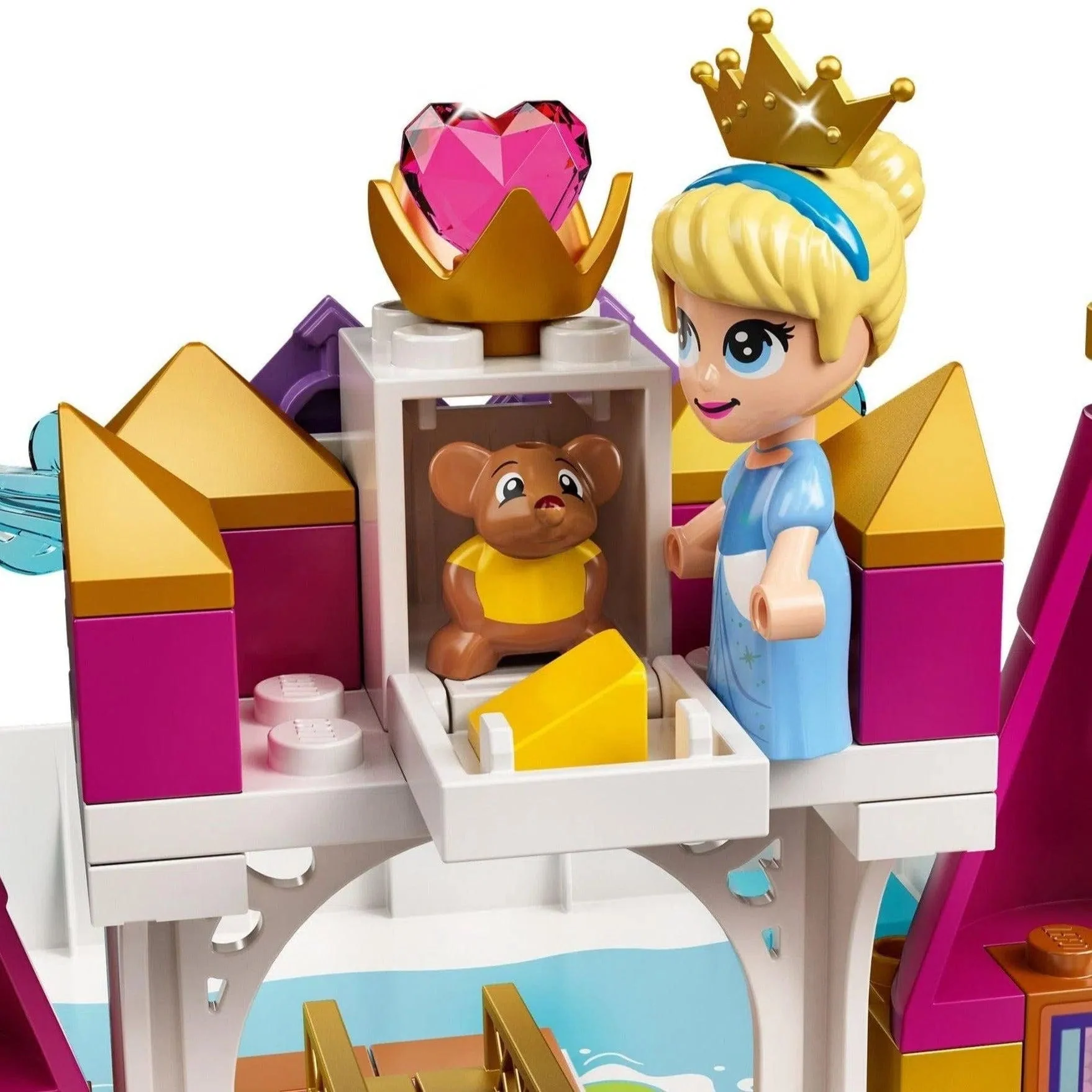 LEGO [Disney] - Ariel, Belle, Cinderella and Tiana's Storybook Adventures Building Set - Storybook Adventures Series (43193) - Image 9