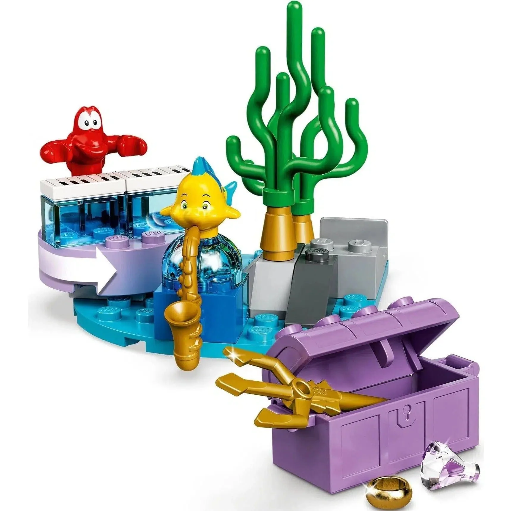LEGO [Disney] - Ariel's Celebration Boat Building Set - The Little Mermaid Series (43191) - Image 5