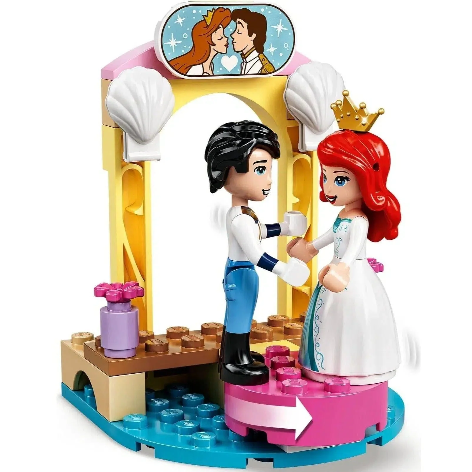 LEGO [Disney] - Ariel's Celebration Boat Building Set - The Little Mermaid Series (43191) - Image 6