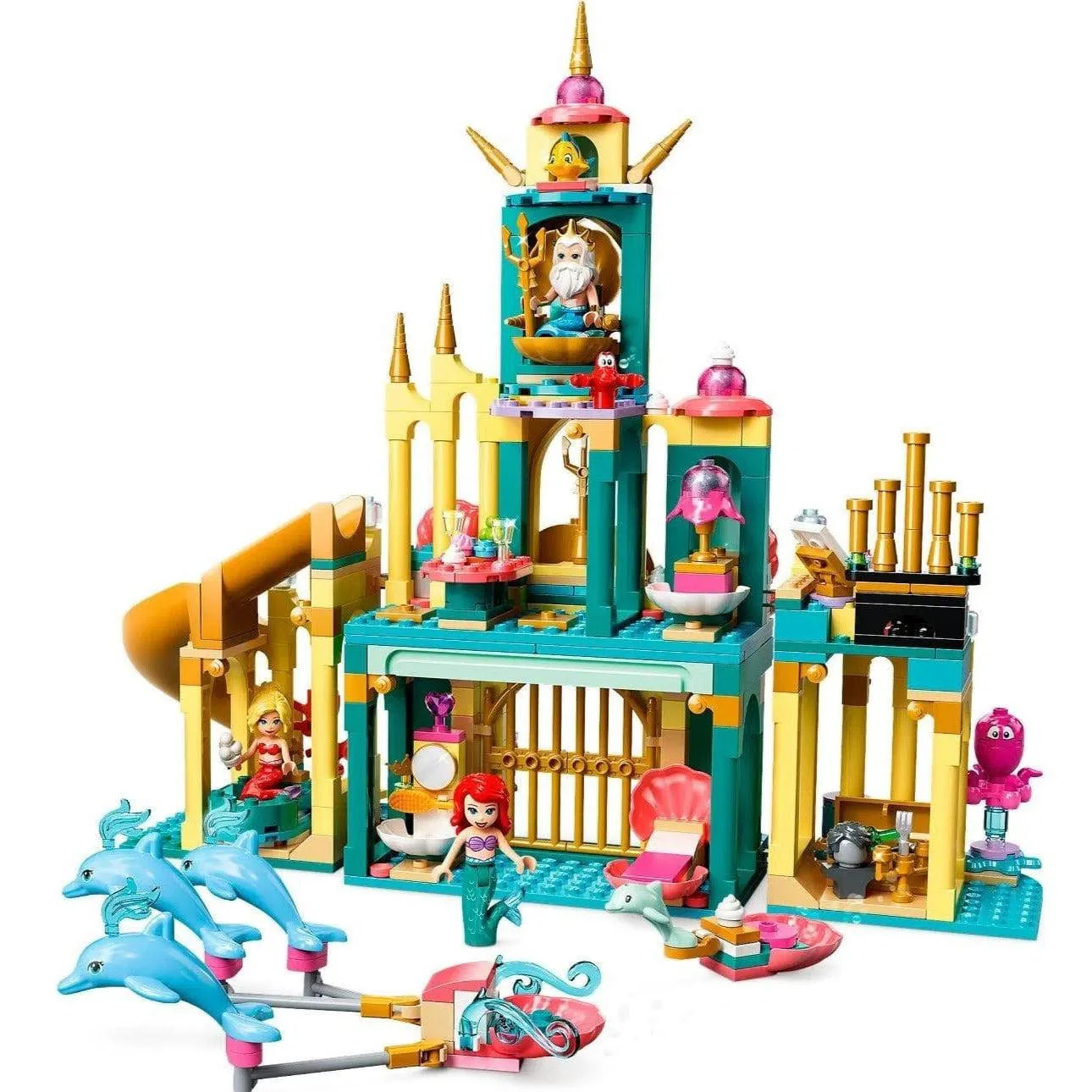 LEGO [Disney] - Ariel's Underwater Palace Building Set - The Little Mermaid Series (43207) - Image 3