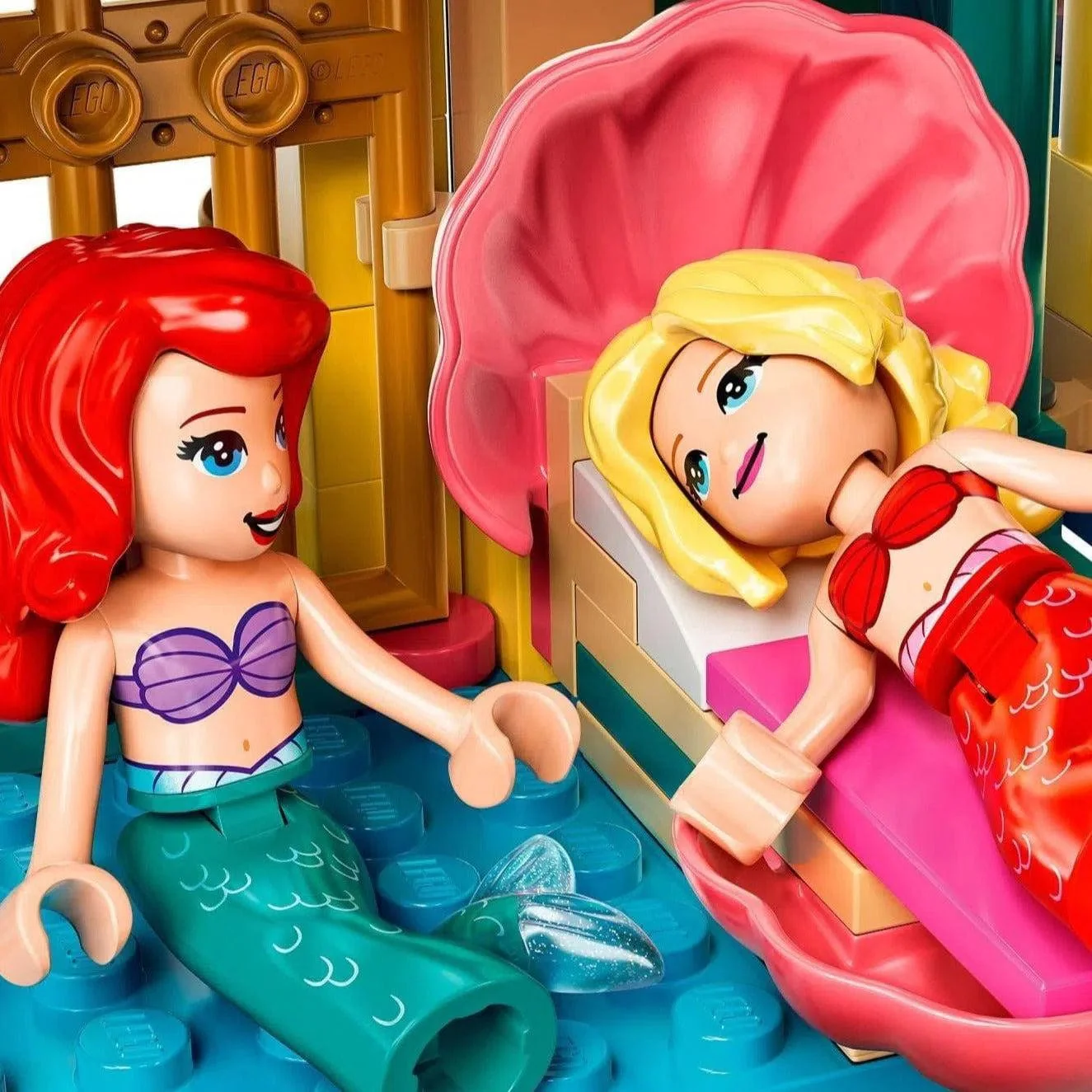 LEGO [Disney] - Ariel's Underwater Palace Building Set - The Little Mermaid Series (43207) - Image 4