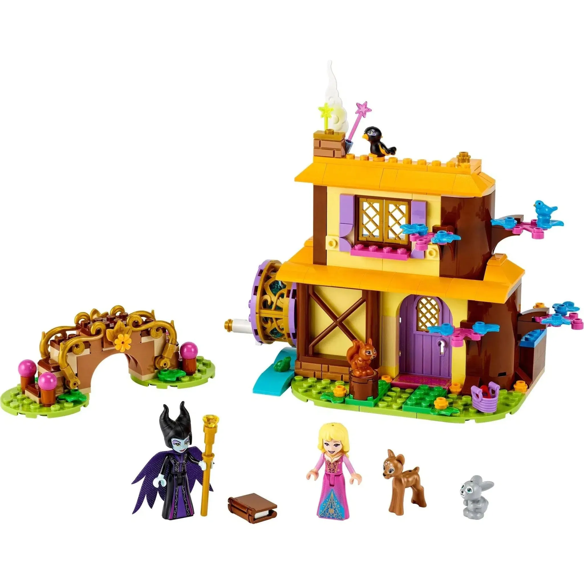LEGO [Disney] - Aurora's Forest Cottage Building Set - Sleeping Beauty Series (43188) - Image 2