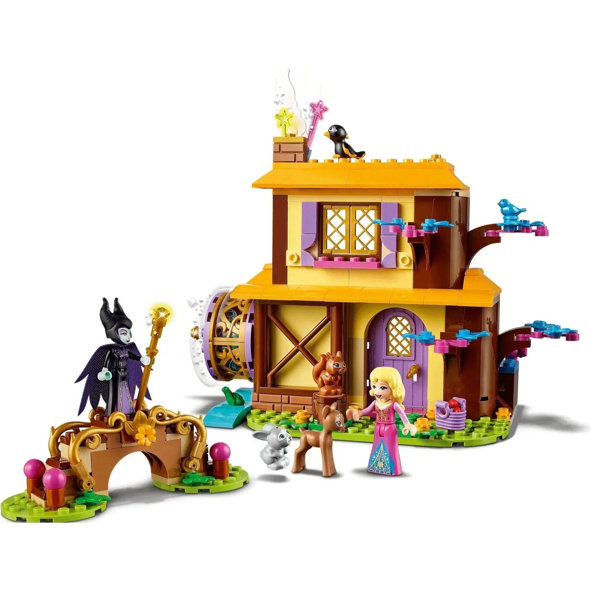 LEGO [Disney] - Aurora's Forest Cottage Building Set - Sleeping Beauty Series (43188) - Image 3