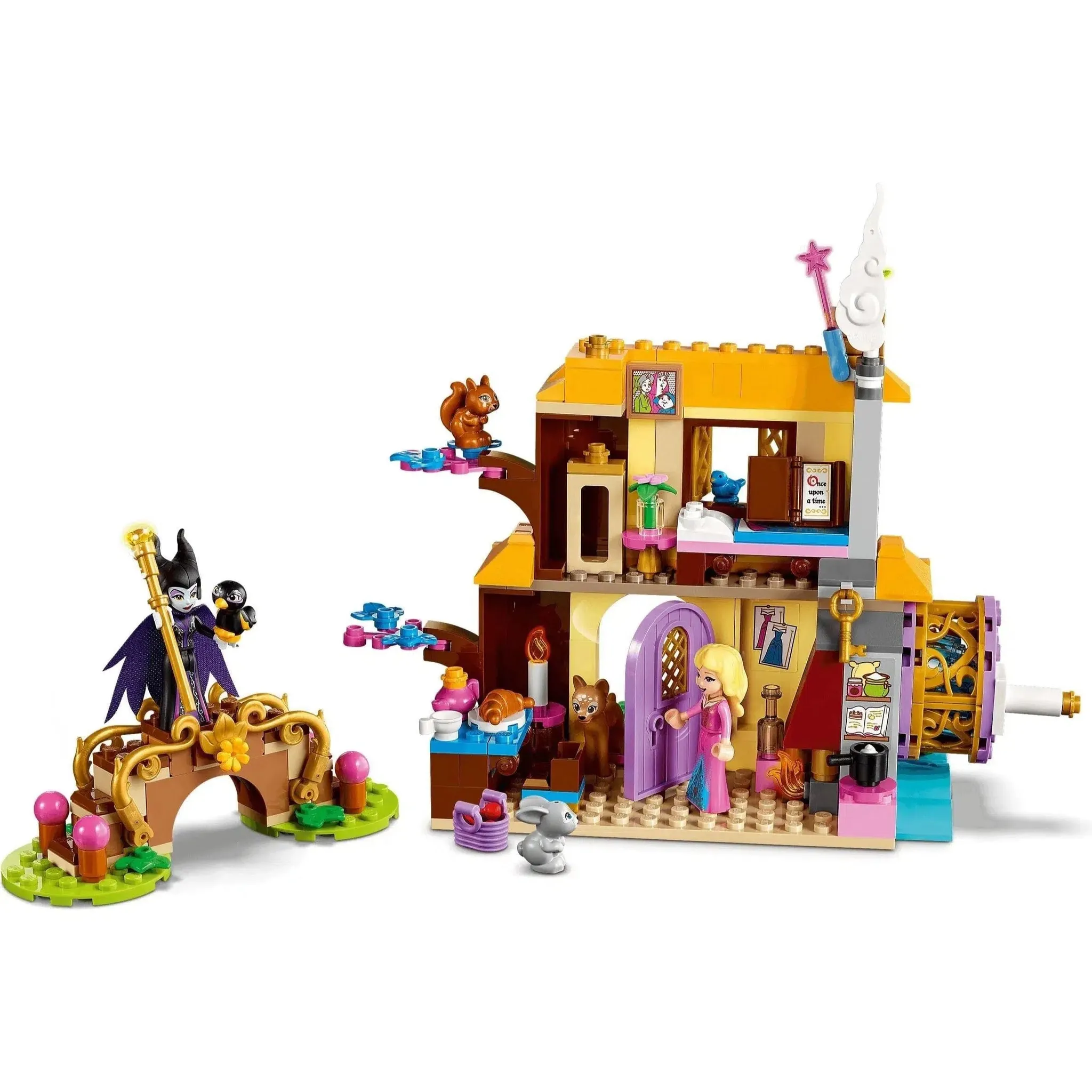 LEGO [Disney] - Aurora's Forest Cottage Building Set - Sleeping Beauty Series (43188) - Image 4