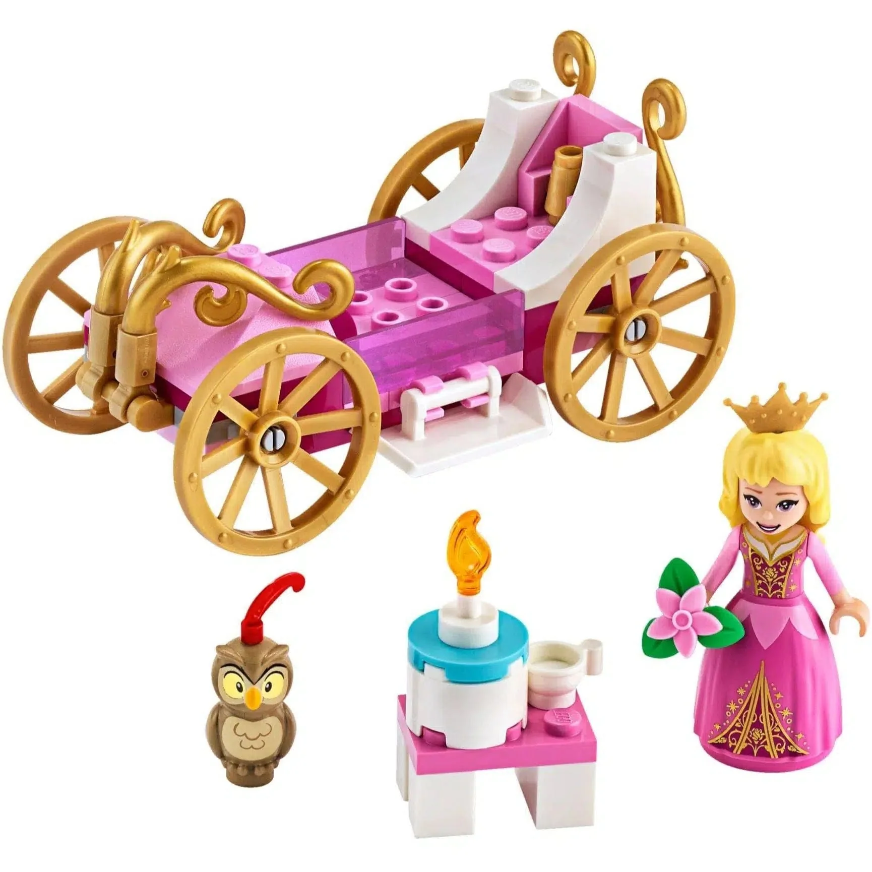 LEGO [Disney] - Aurora's Royal Carriage Building Set - Sleeping Beauty Series (43173) - Image 2