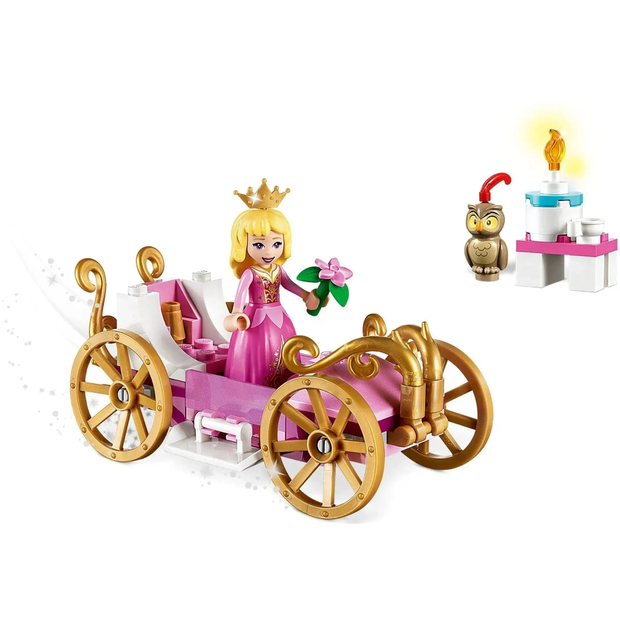 LEGO [Disney] - Aurora's Royal Carriage Building Set - Sleeping Beauty Series (43173) - Image 3