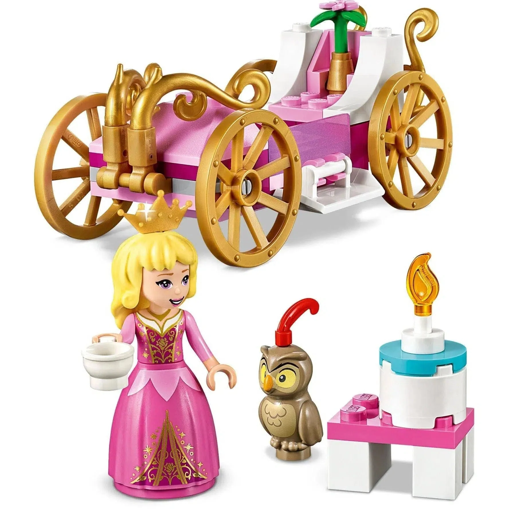 LEGO [Disney] - Aurora's Royal Carriage Building Set - Sleeping Beauty Series (43173) - Image 4
