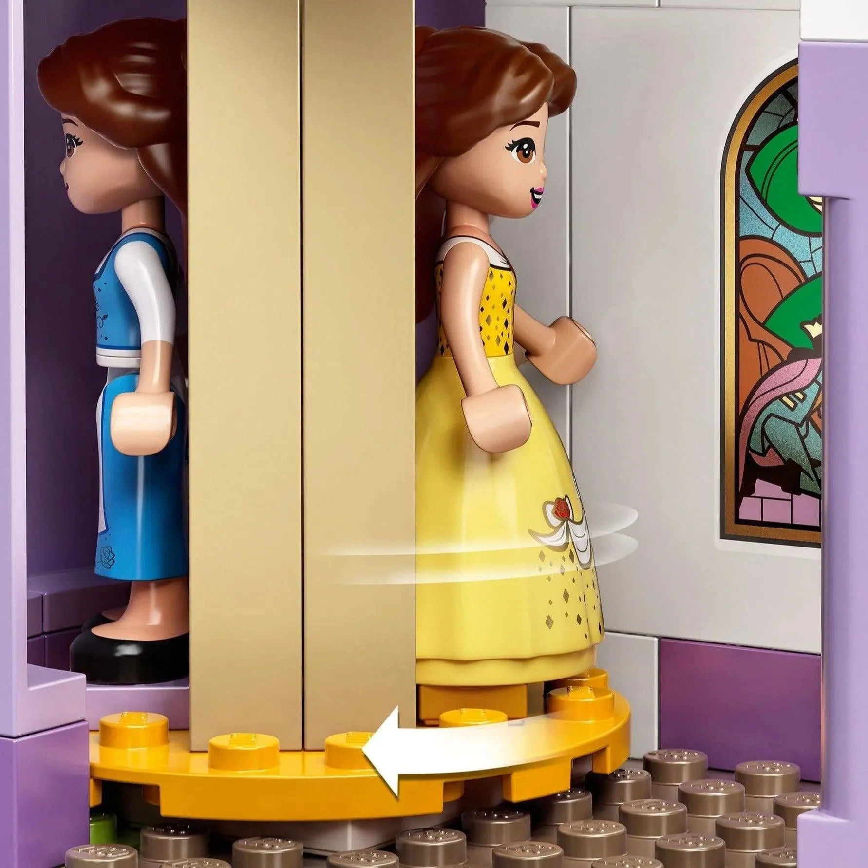 LEGO [Disney] - Belle and the Beast's Castle Building Set - Beauty and the Beast Series (43196) - Image 6