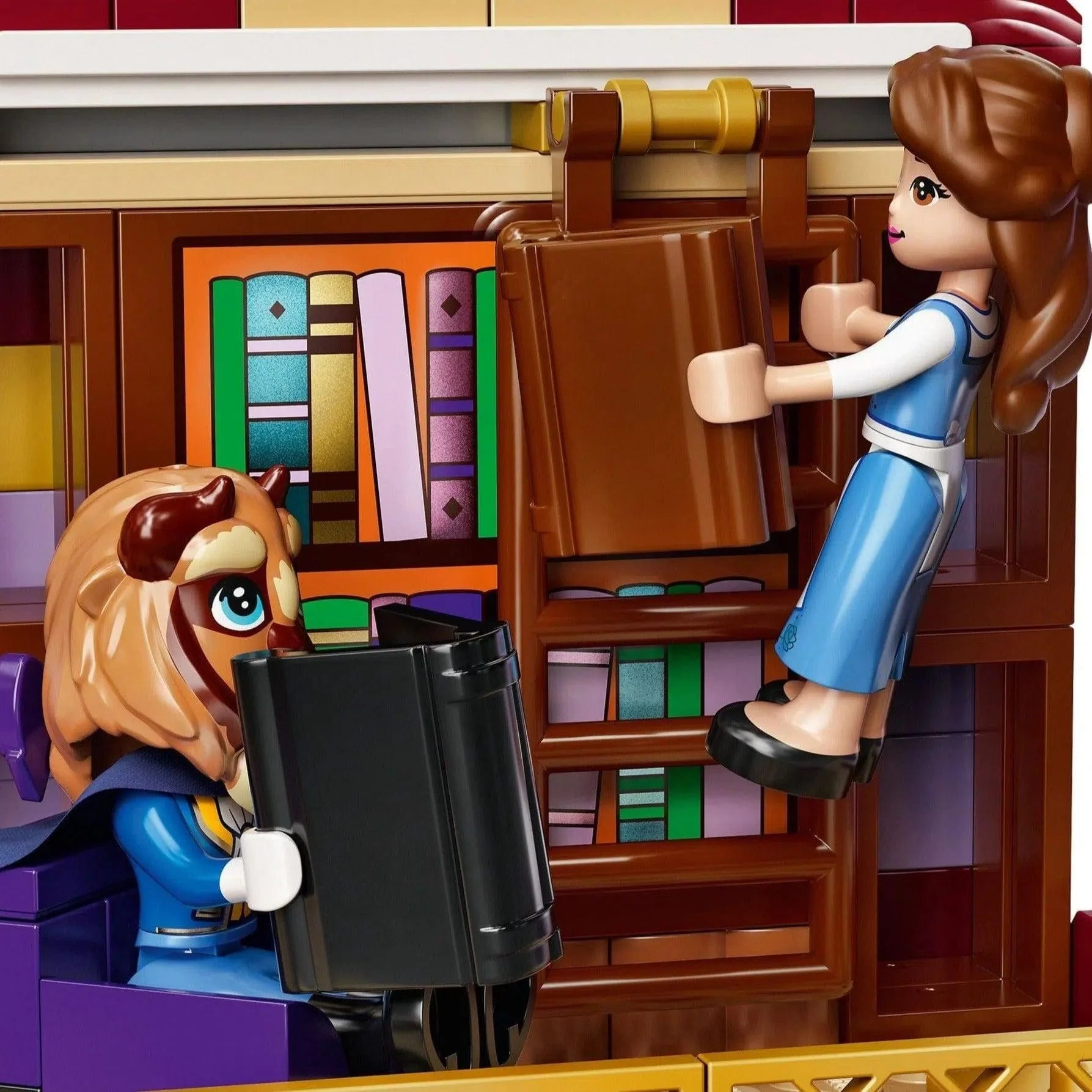 LEGO [Disney] - Belle and the Beast's Castle Building Set - Beauty and the Beast Series (43196) - Image 7