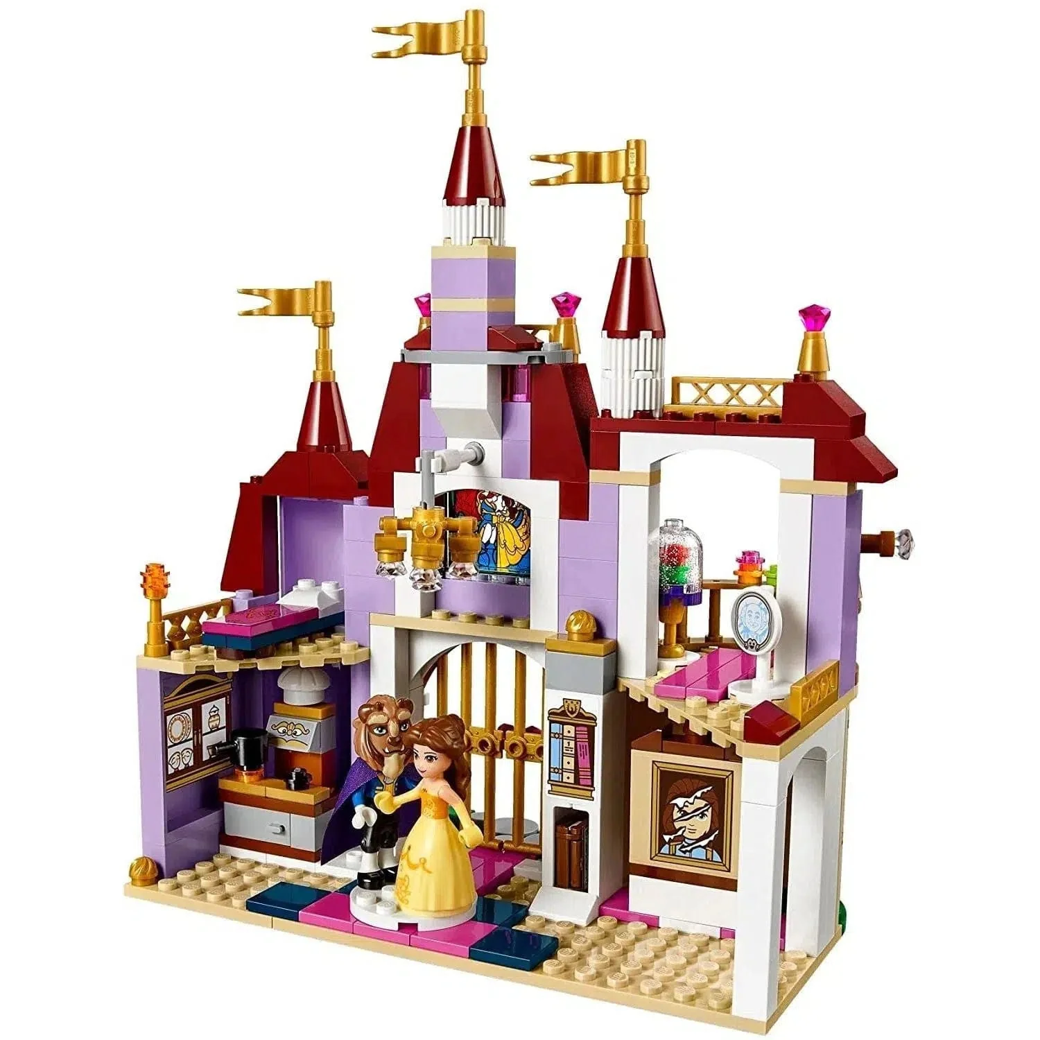 LEGO [Disney] - Belle's Enchanted Castle Building Set - Beauty and the Beast Series (41067) - Image 2