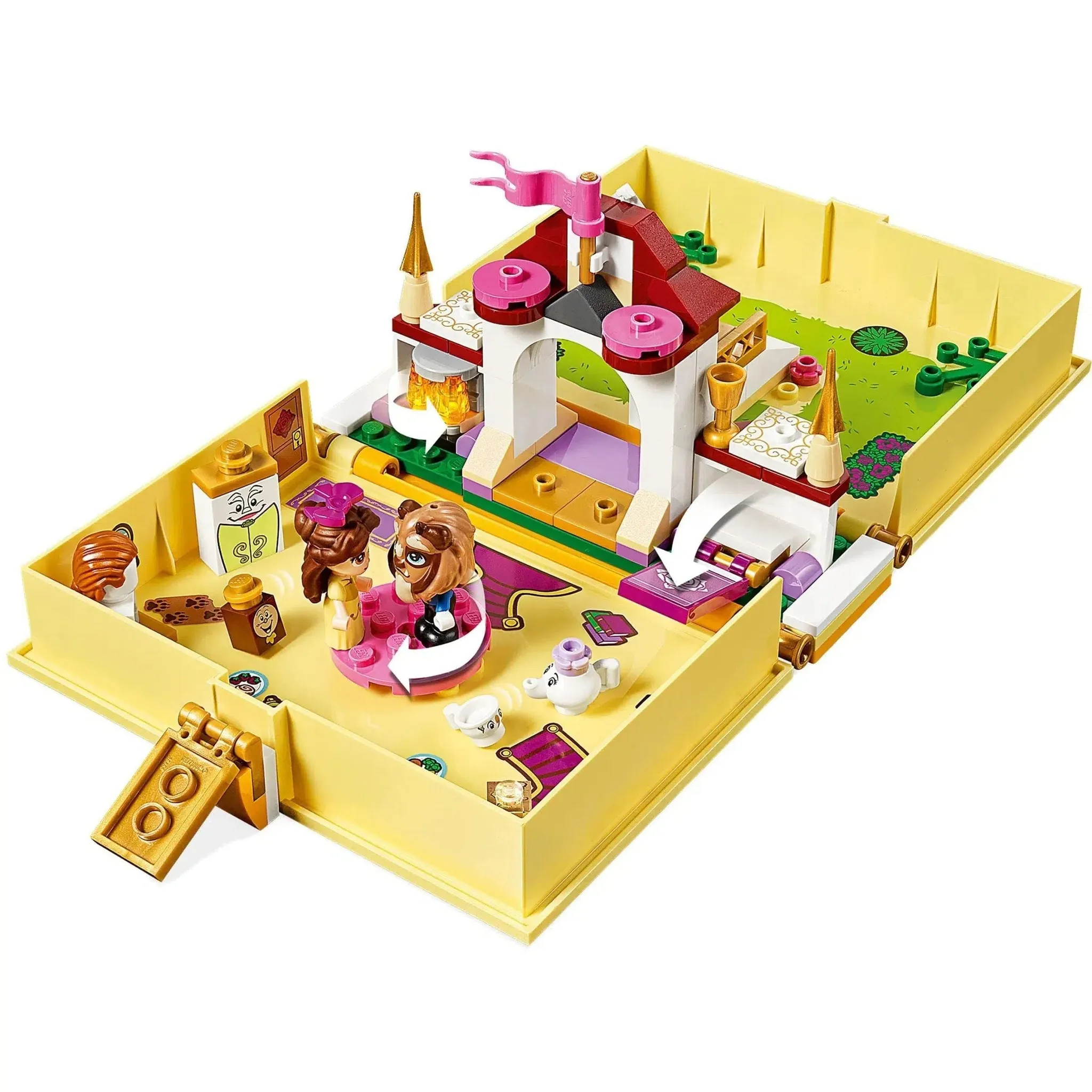 LEGO [Disney] - Belle's Storybook Adventures Building Set - Storybook Adventures Series (43177) - Image 4