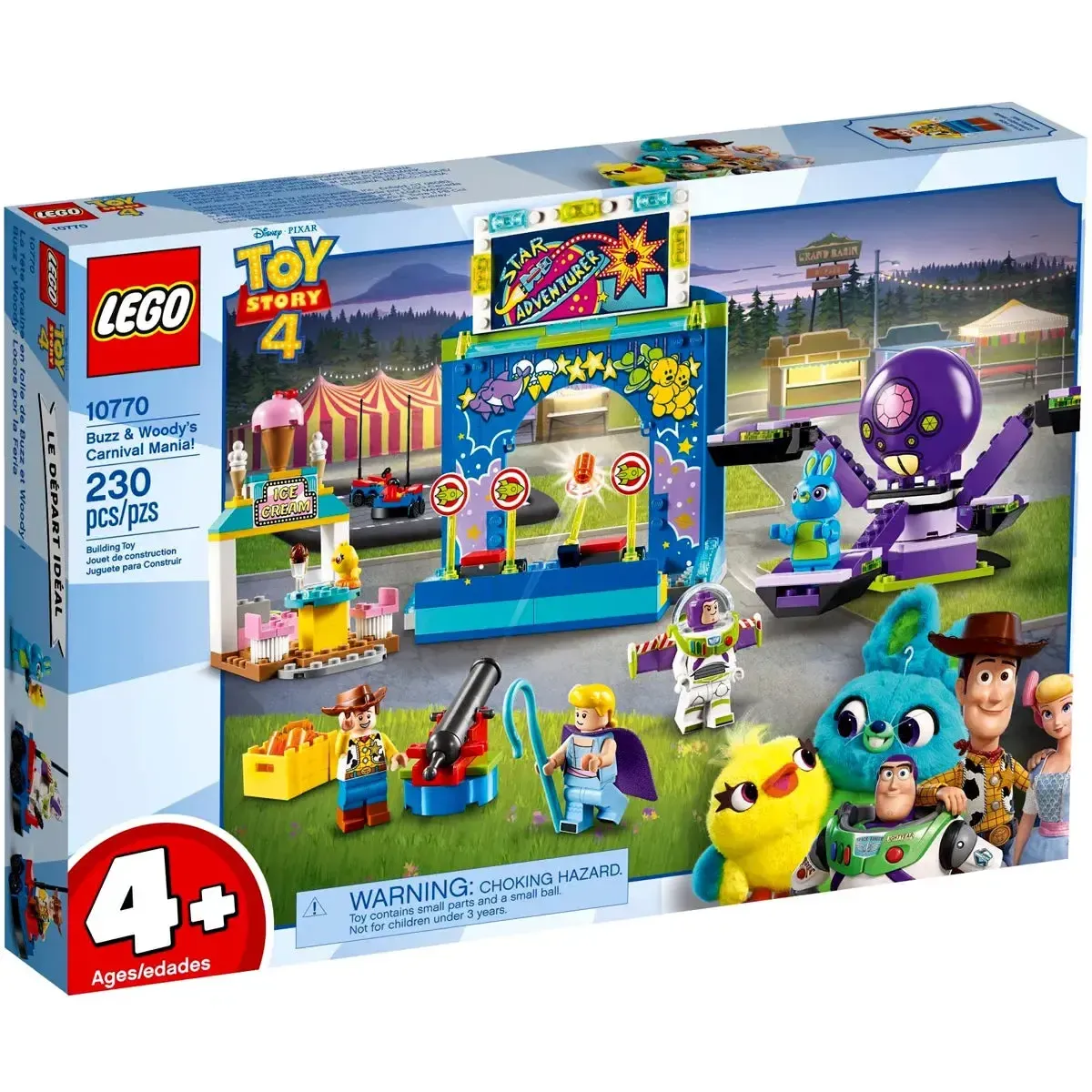LEGO [Disney] - Buzz & Woody's Carnival Mania! Building Set - Toy Story 4 Series (10770)