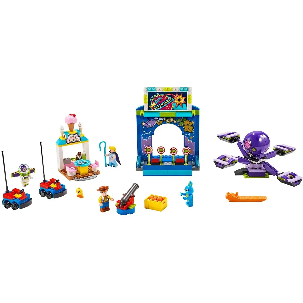 LEGO [Disney] - Buzz & Woody's Carnival Mania! Building Set - Toy Story 4 Series (10770) - Image 2