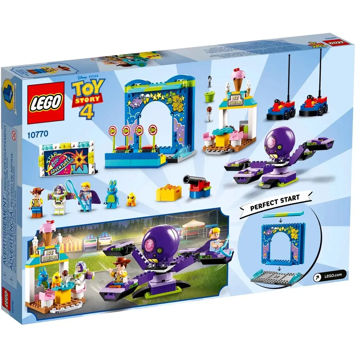 LEGO [Disney] - Buzz & Woody's Carnival Mania! Building Set - Toy Story 4 Series (10770) - Image 3