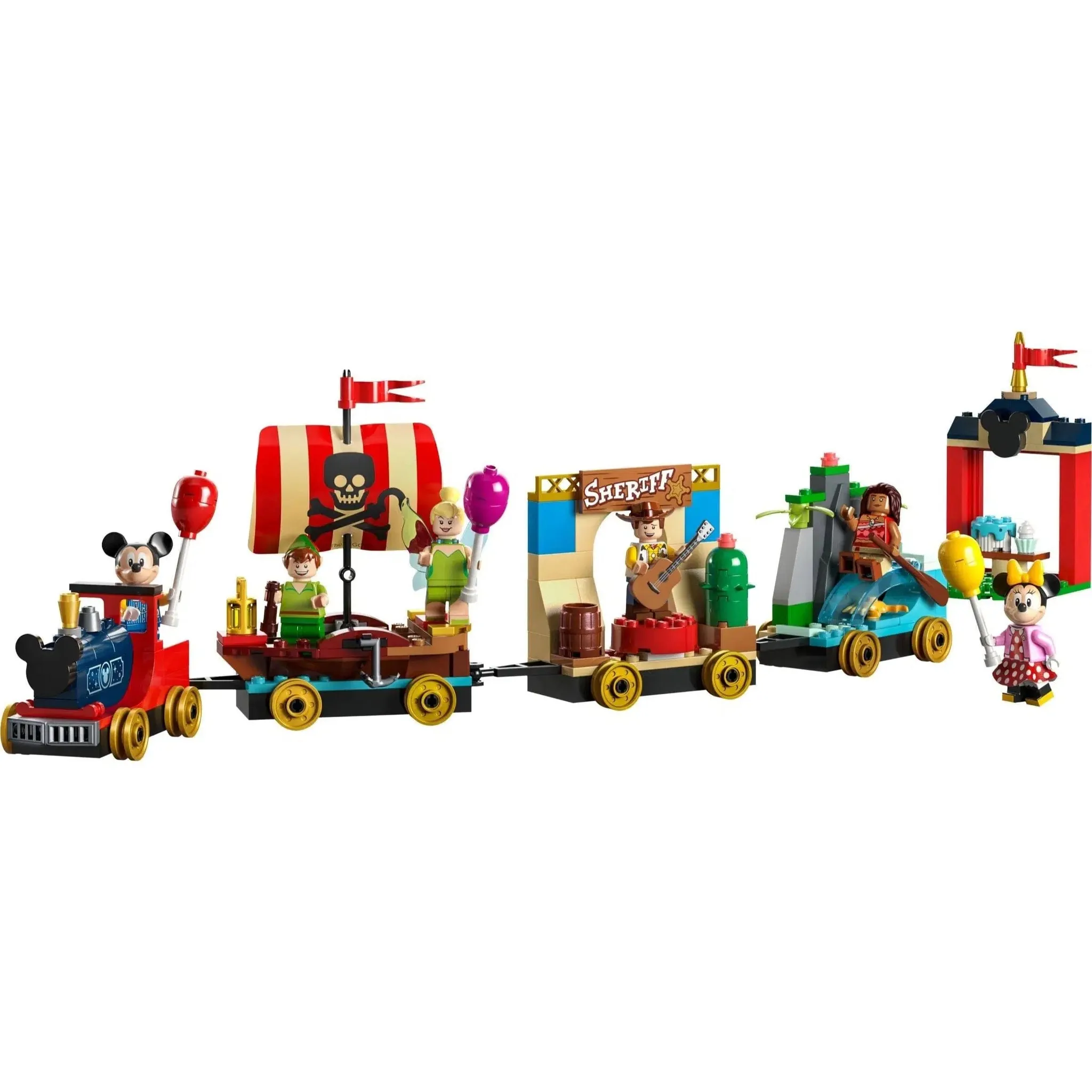 LEGO [Disney] - Disney Celebration Train Building Set - Disney 100 Series (43212) - Image 3
