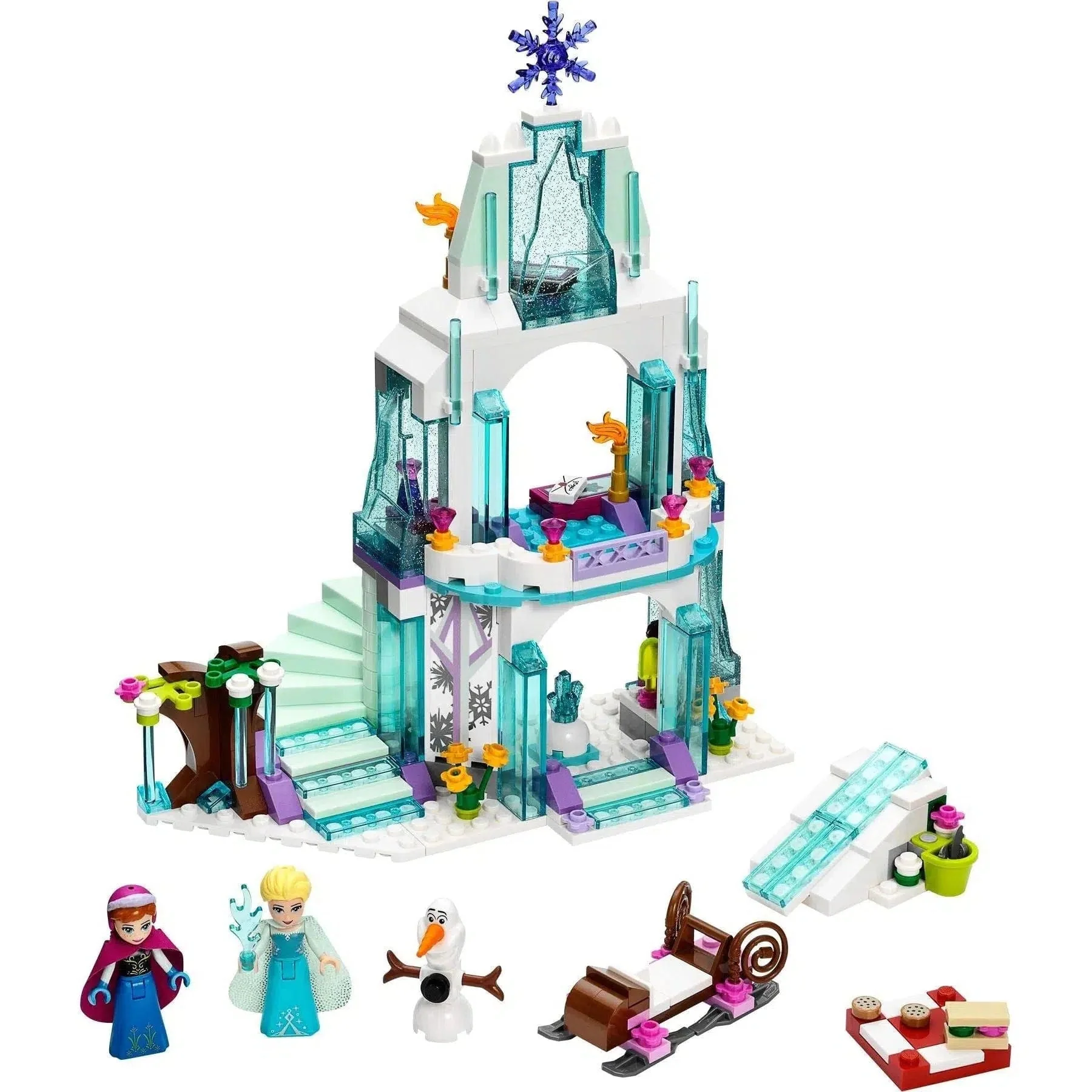 LEGO [Disney] - Elsa's Sparkling Ice Castle Building Set - Frozen Series (41062) - Image 2