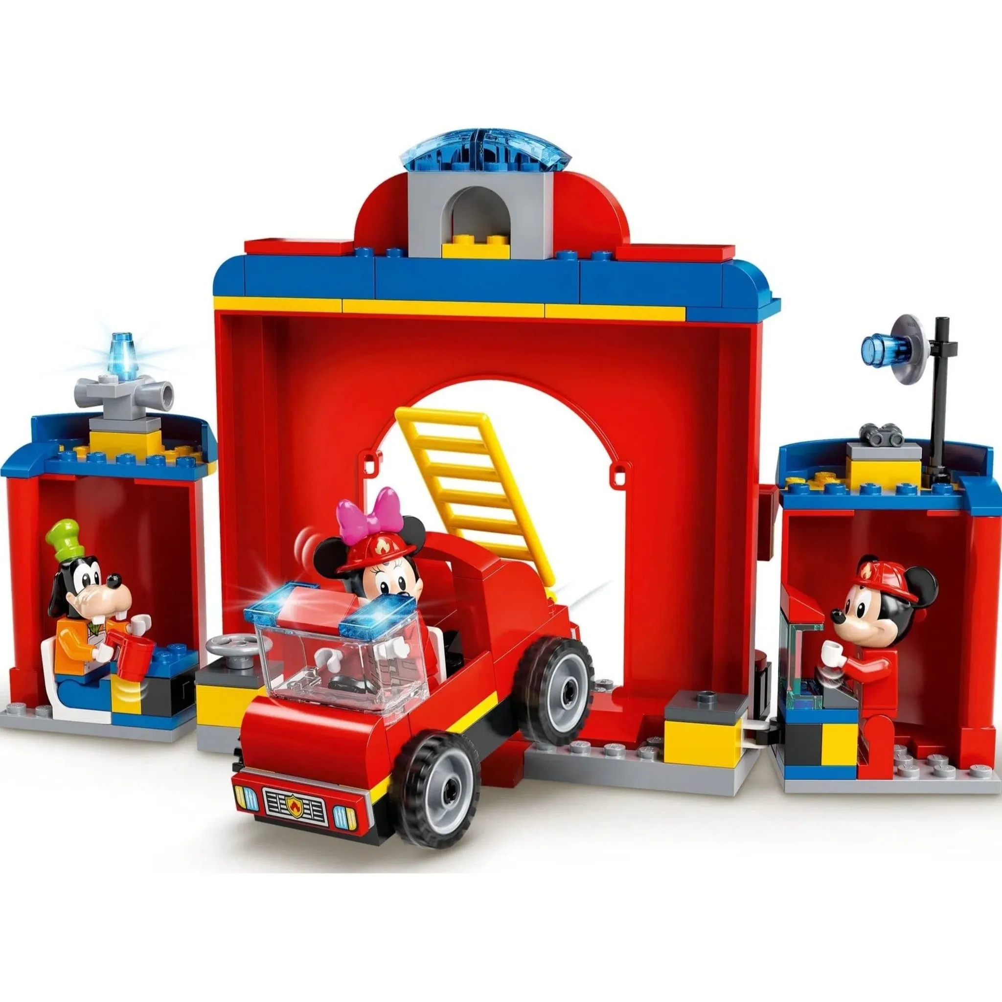 LEGO [Disney] - Mickey & Friends Fire Truck & Station Building Set - Mickey and Friends Series (10776) - Image 5