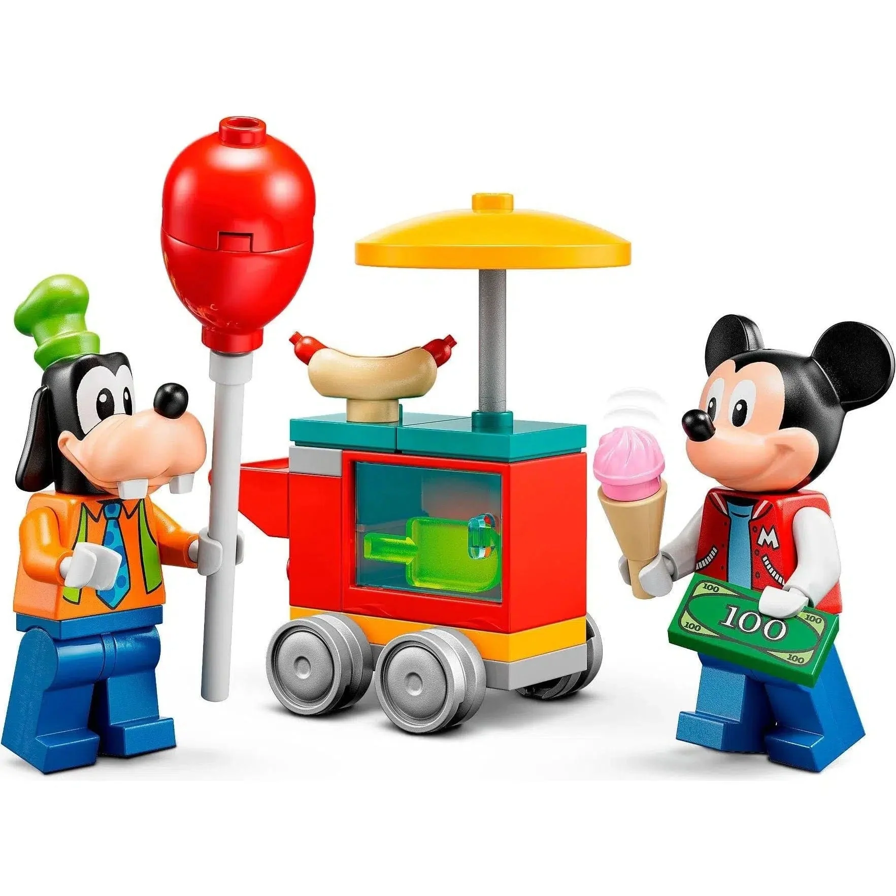 LEGO [Disney] - Mickey, Minnie and Goofy's Fairground Fun Building Set - Mickey and Friends Series (10778) - Image 5