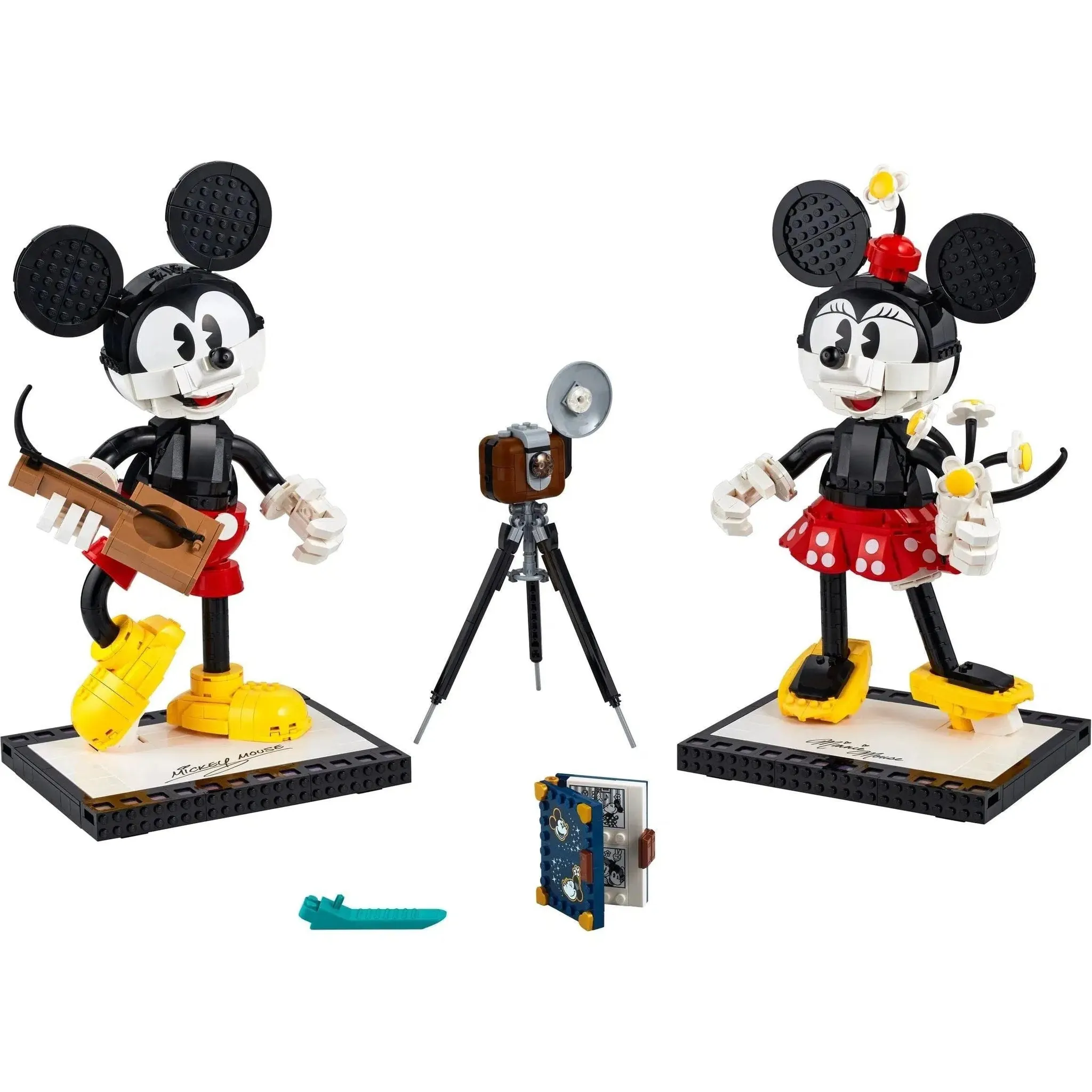 LEGO [Disney] - Mickey Mouse and Minnie Mouse Buildable Characters Building Set - Miscellaneous Series (43179) - Image 2
