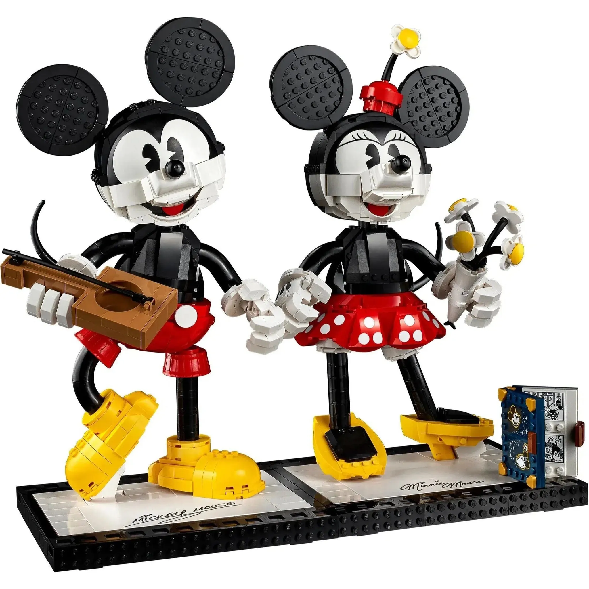 LEGO [Disney] - Mickey Mouse and Minnie Mouse Buildable Characters Building Set - Miscellaneous Series (43179) - Image 3