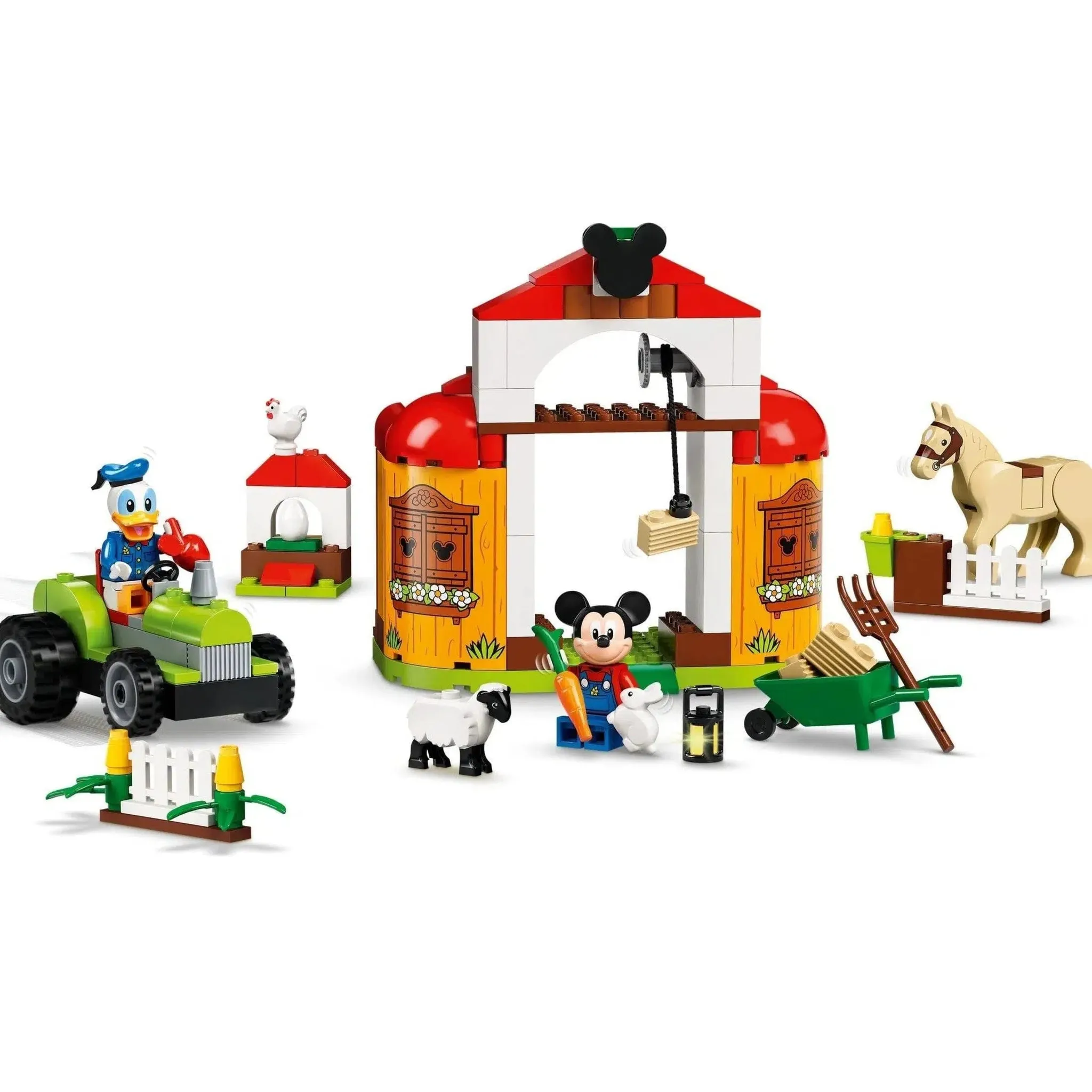 LEGO [Disney] - Mickey Mouse & Donald Duck's Farm Building Set - Mickey and Friends Series (10775) - Image 3