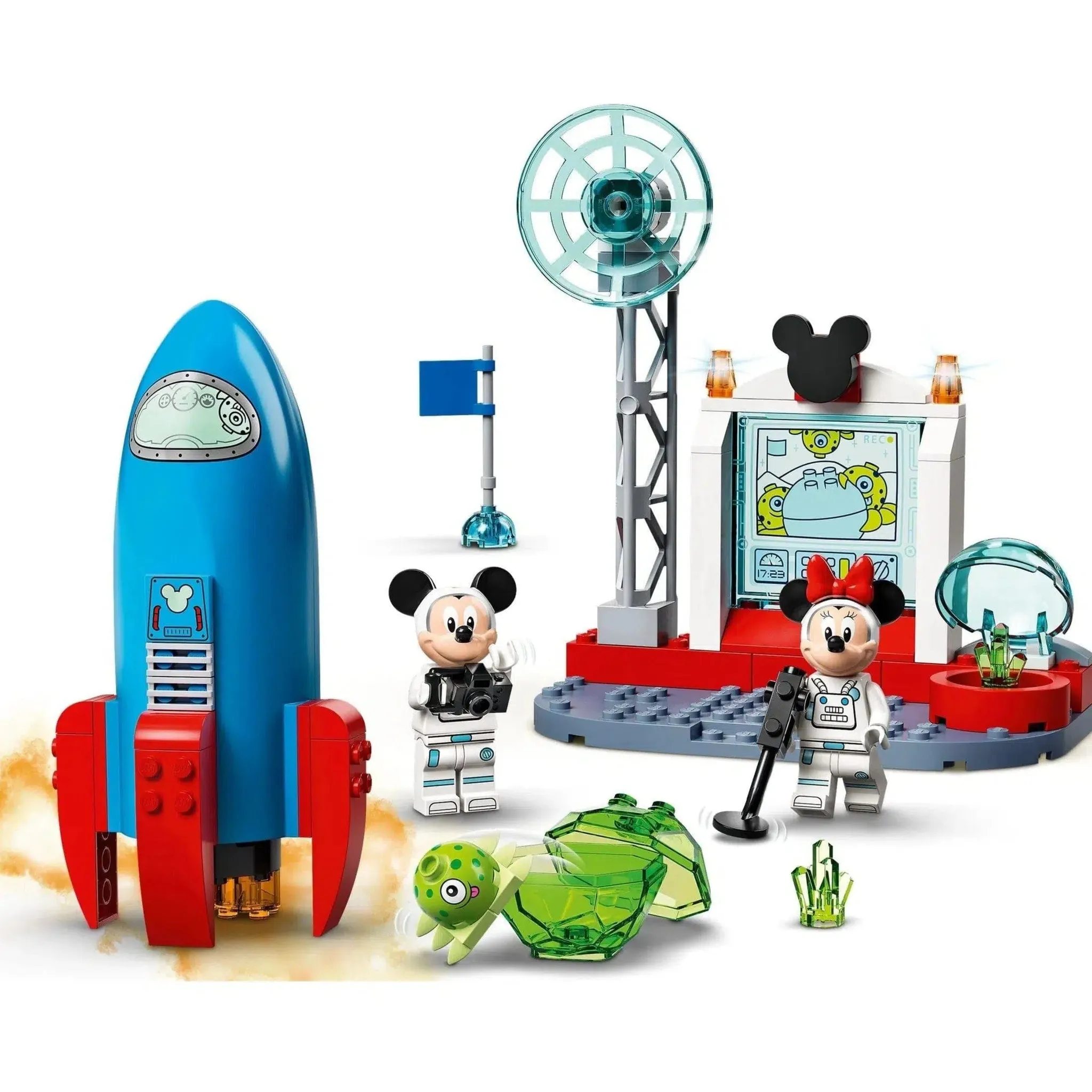 LEGO [Disney] - Mickey Mouse & Minnie Mouse's Space Rocket Building Set - Mickey and Friends Series (10774) - Image 3