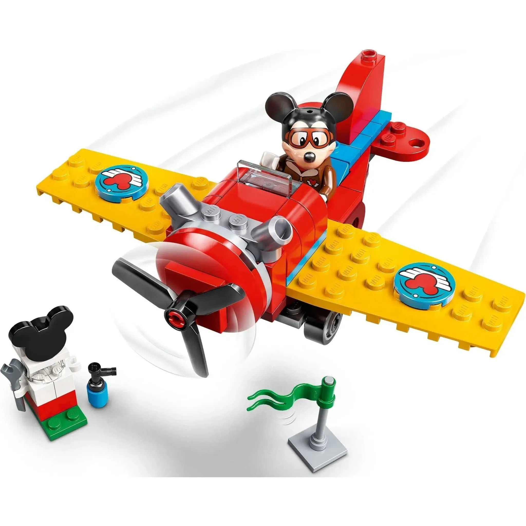LEGO [Disney] - Mickey Mouse's Propeller Plane Building Set - Miscellaneous Series (10772) - Image 2