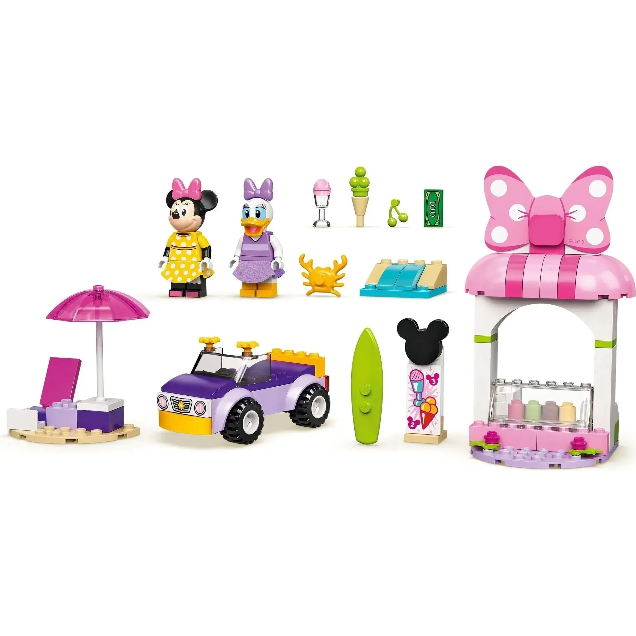 LEGO [Disney] - Minnie Mouse's Ice Cream Shop Building Set - Mickey and Friends Series (10773) - Image 2