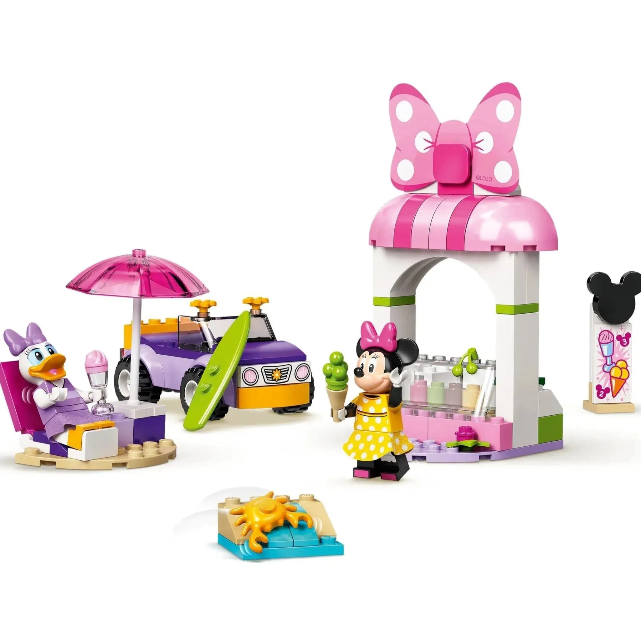 LEGO [Disney] - Minnie Mouse's Ice Cream Shop Building Set - Mickey and Friends Series (10773) - Image 3