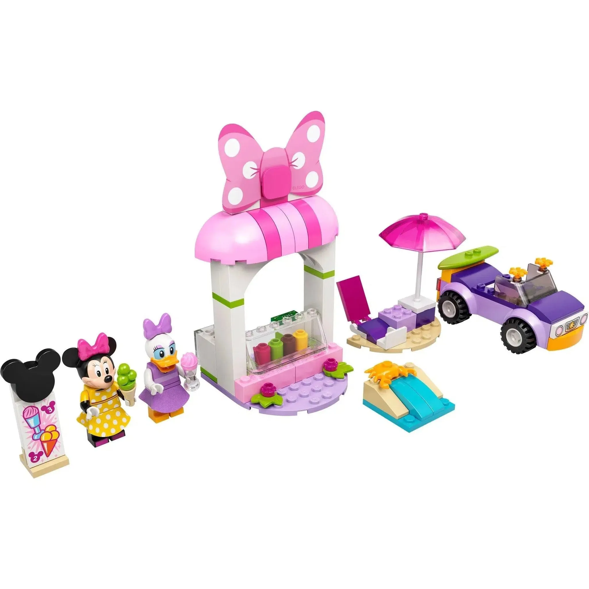 LEGO [Disney] - Minnie Mouse's Ice Cream Shop Building Set - Mickey and Friends Series (10773) - Image 4