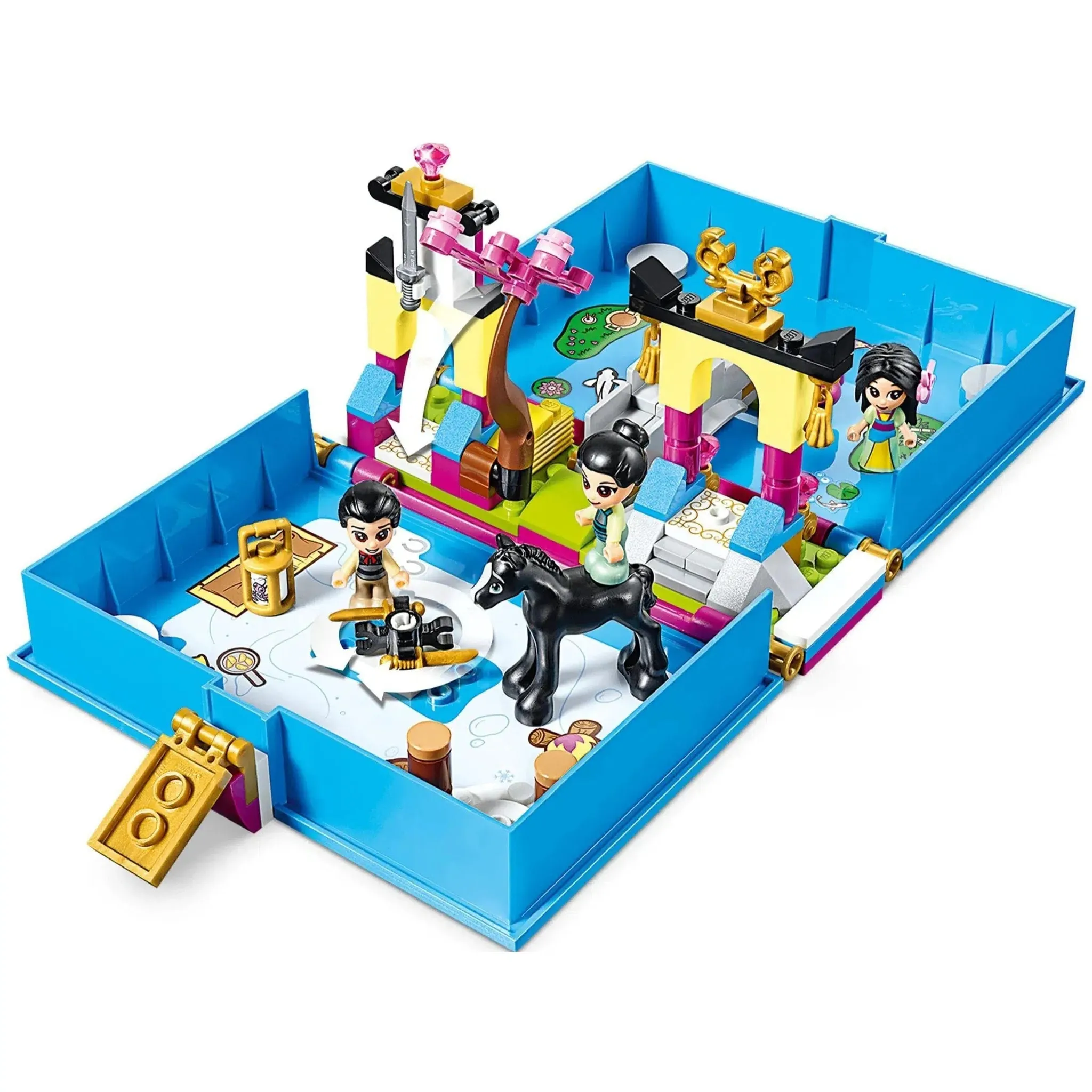 LEGO [Disney] - Mulan's Storybook Adventures Building Set - Storybook Adventures Series (43174) - Image 4