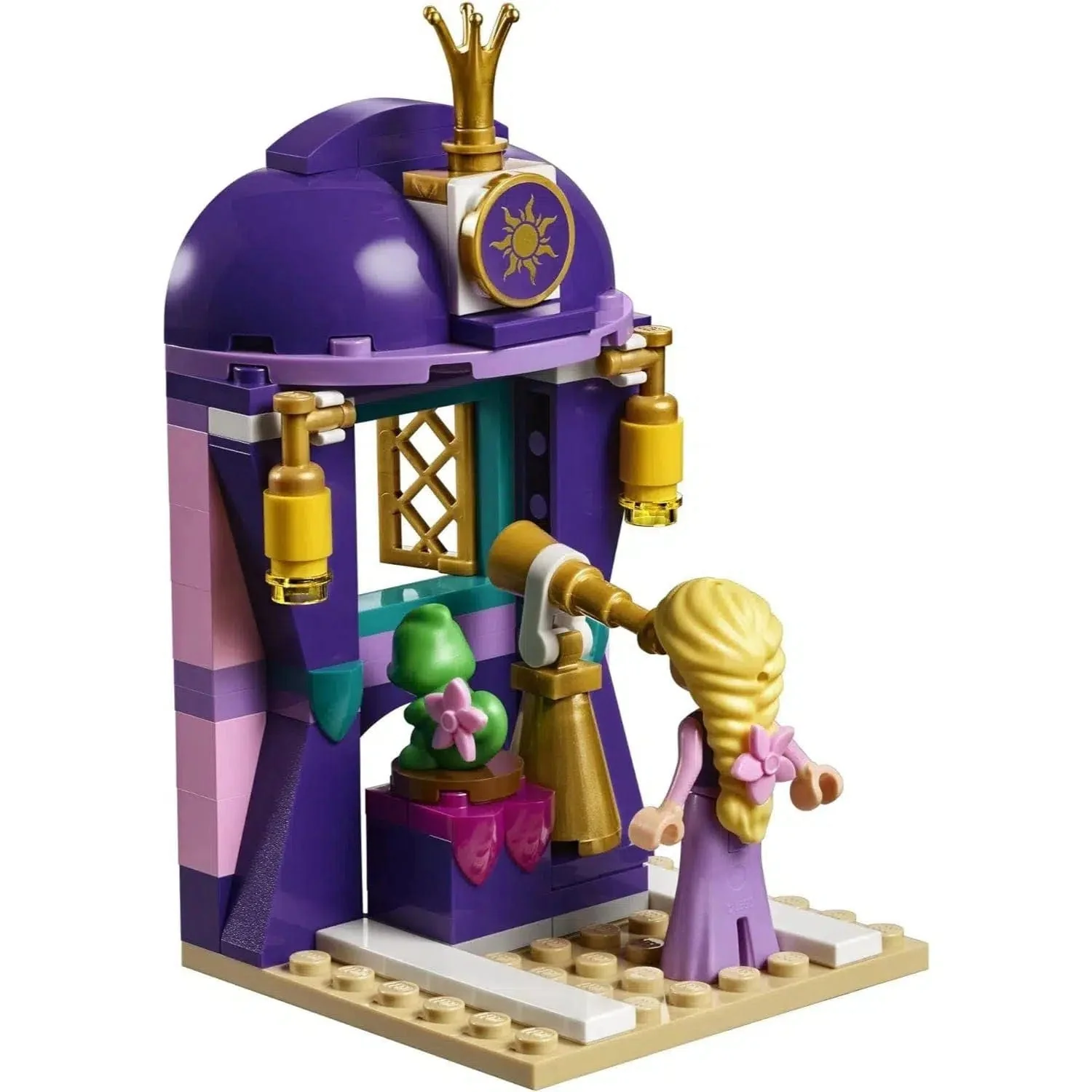 LEGO [Disney] - Rapunzel's Castle Bedroom Building Set - Tangled: The Series (41156) - Image 3