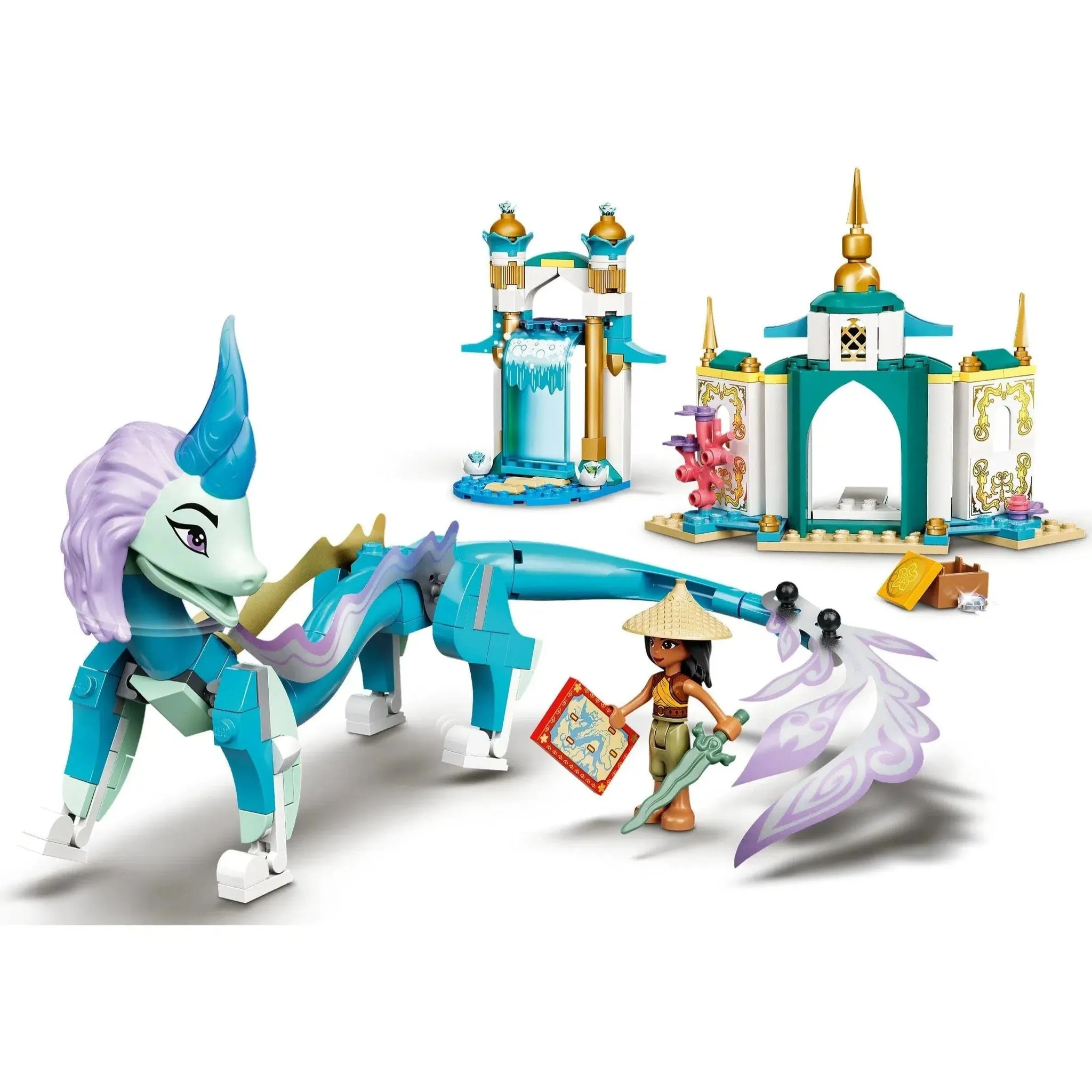 LEGO [Disney] - Raya and Sisu Dragon Building Set - Raya and the Last Dragon Series (43184) - Image 2