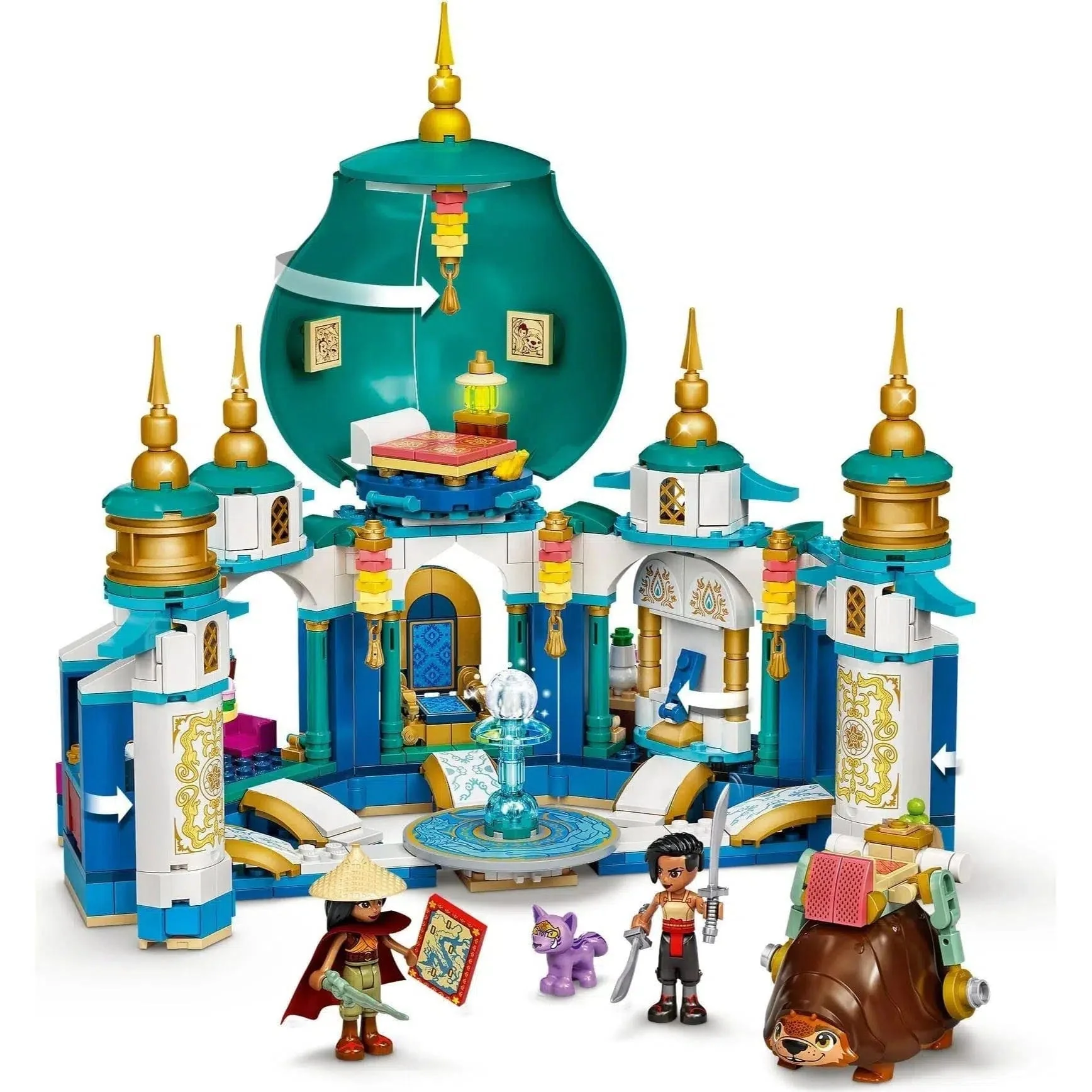 LEGO [Disney] - Raya and the Heart Palace Building Set - Raya and the Last Dragon Series (43181) - Image 5