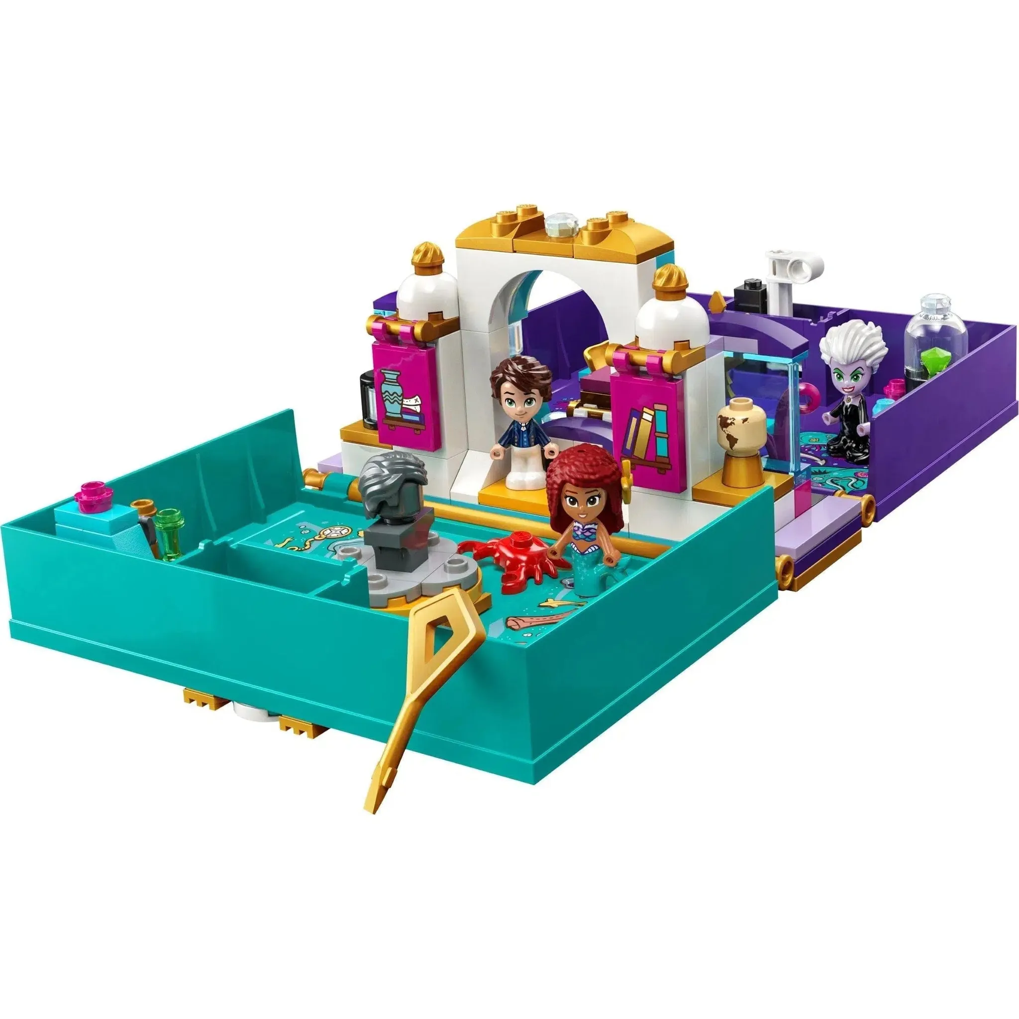 LEGO [Disney] - The Little Mermaid Story Book Building Set - Storybook Adventures Series (43213) - Image 3