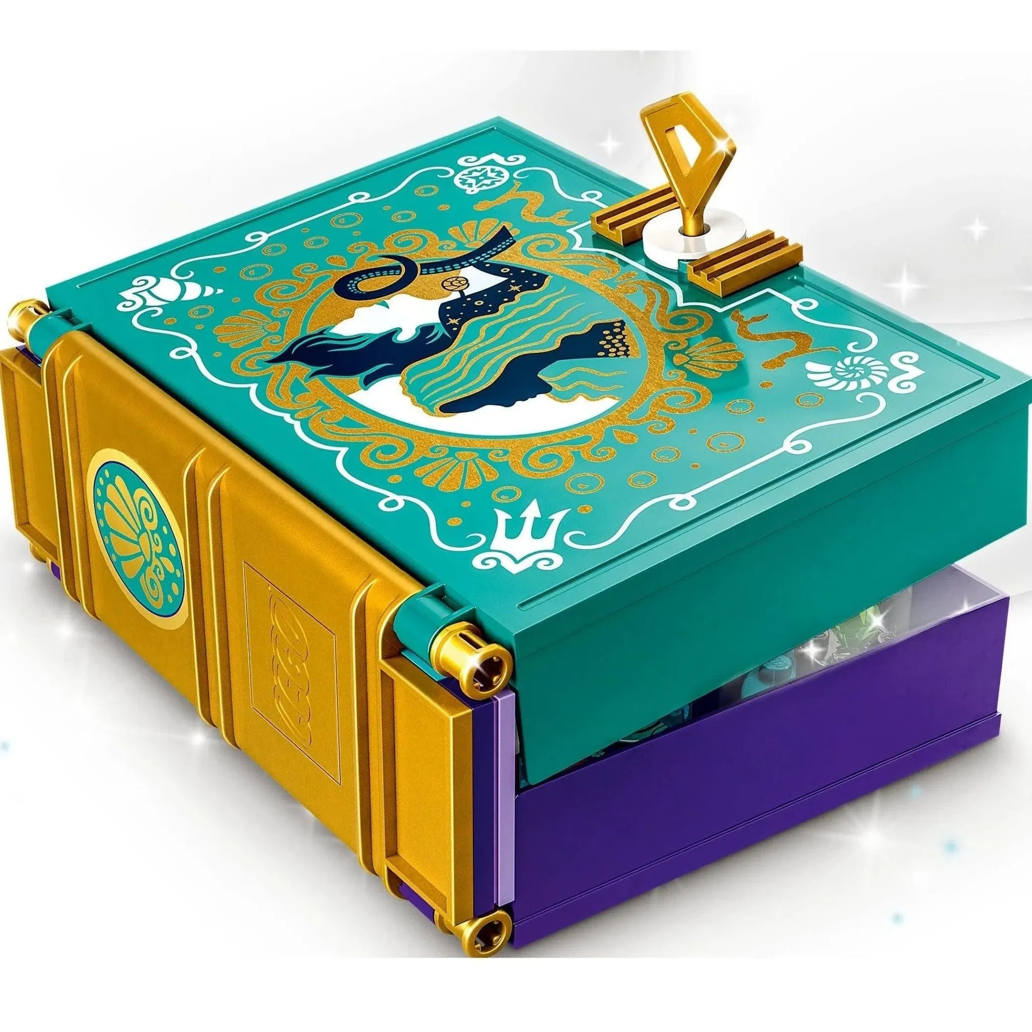 LEGO [Disney] - The Little Mermaid Story Book Building Set - Storybook Adventures Series (43213) - Image 4