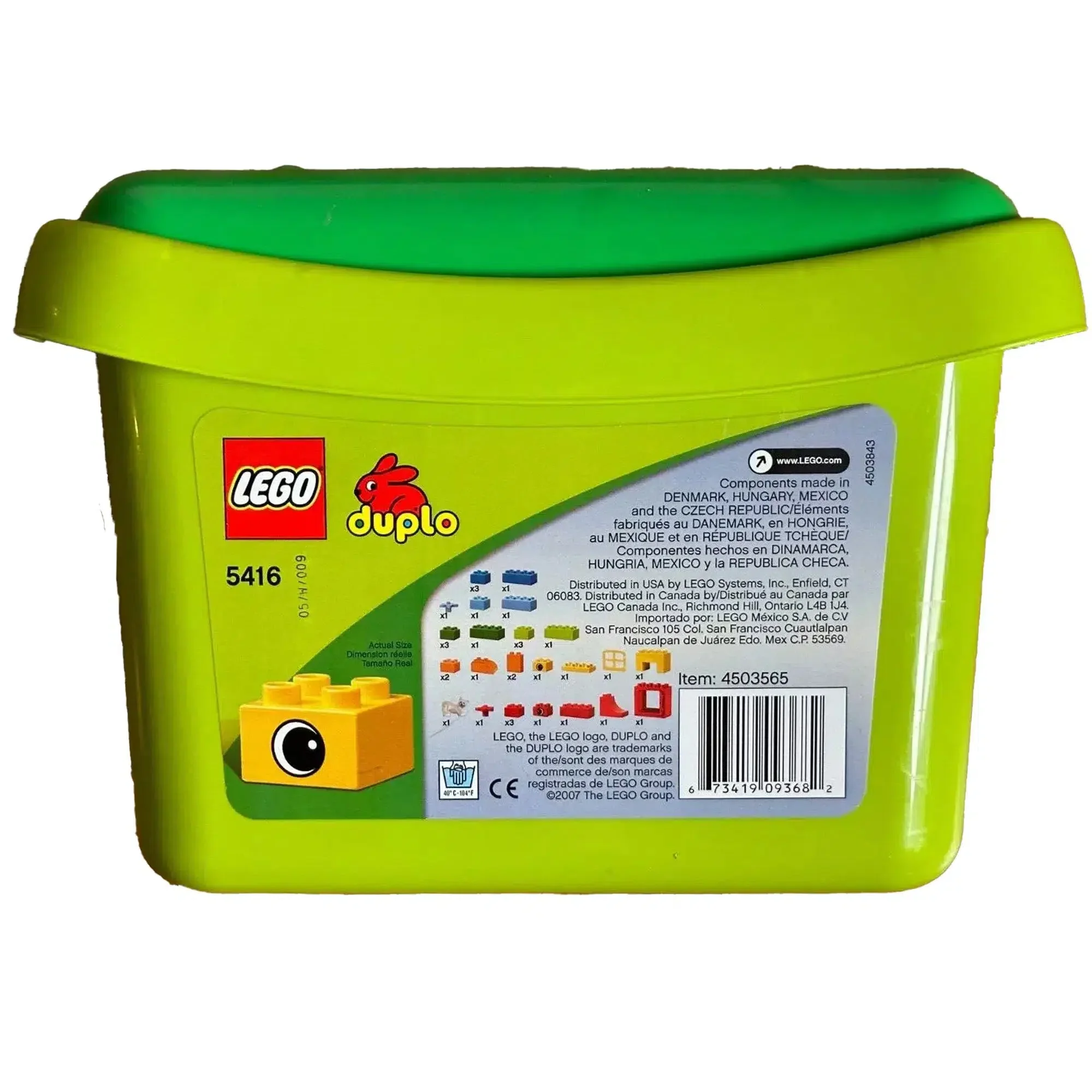 LEGO [Duplo] - Duplo Brick Box Building Set (5416) - Image 4