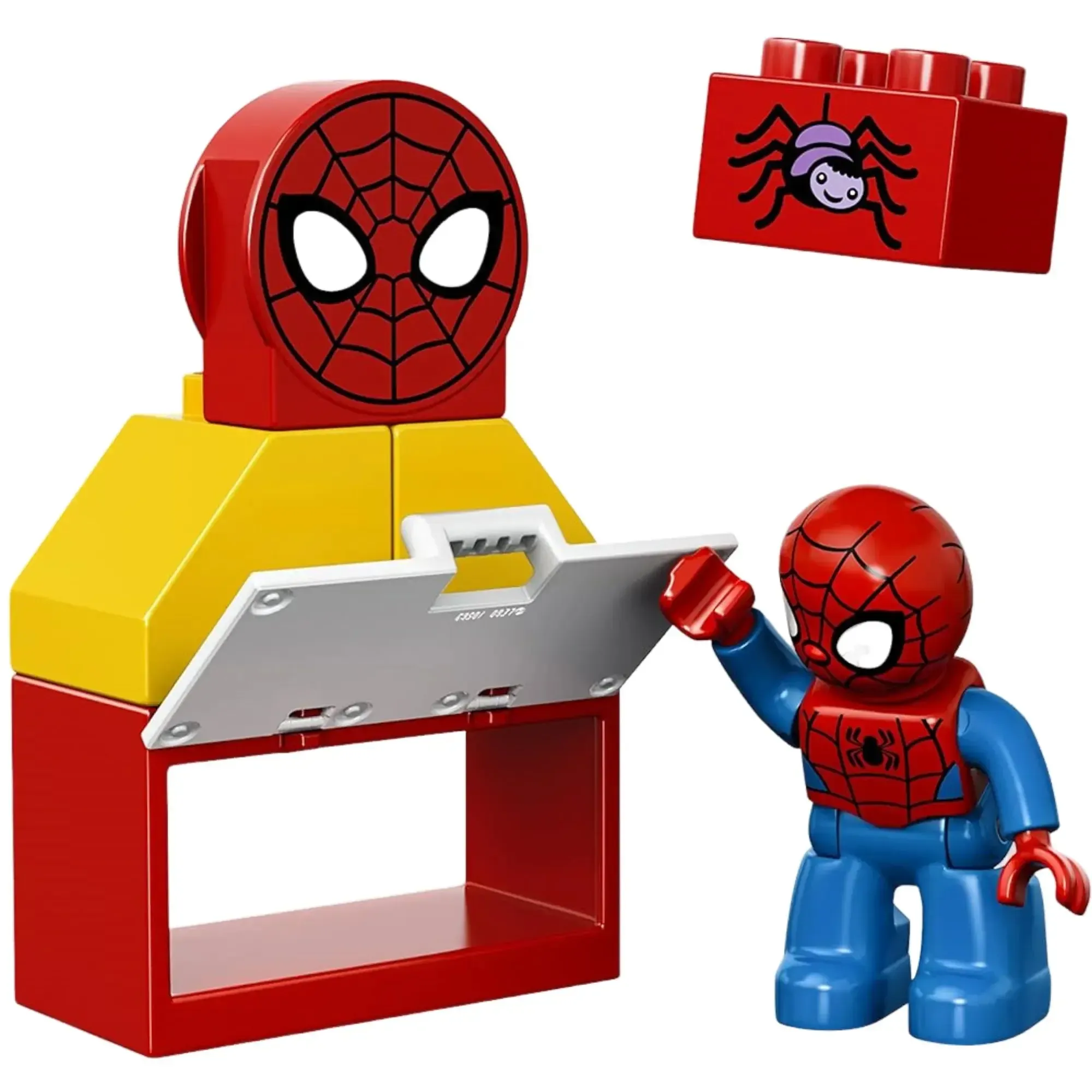 LEGO [Duplo] - Spider-Man Web-Bike Workshop Building Set - Spider-Man Series (10607) - Image 6