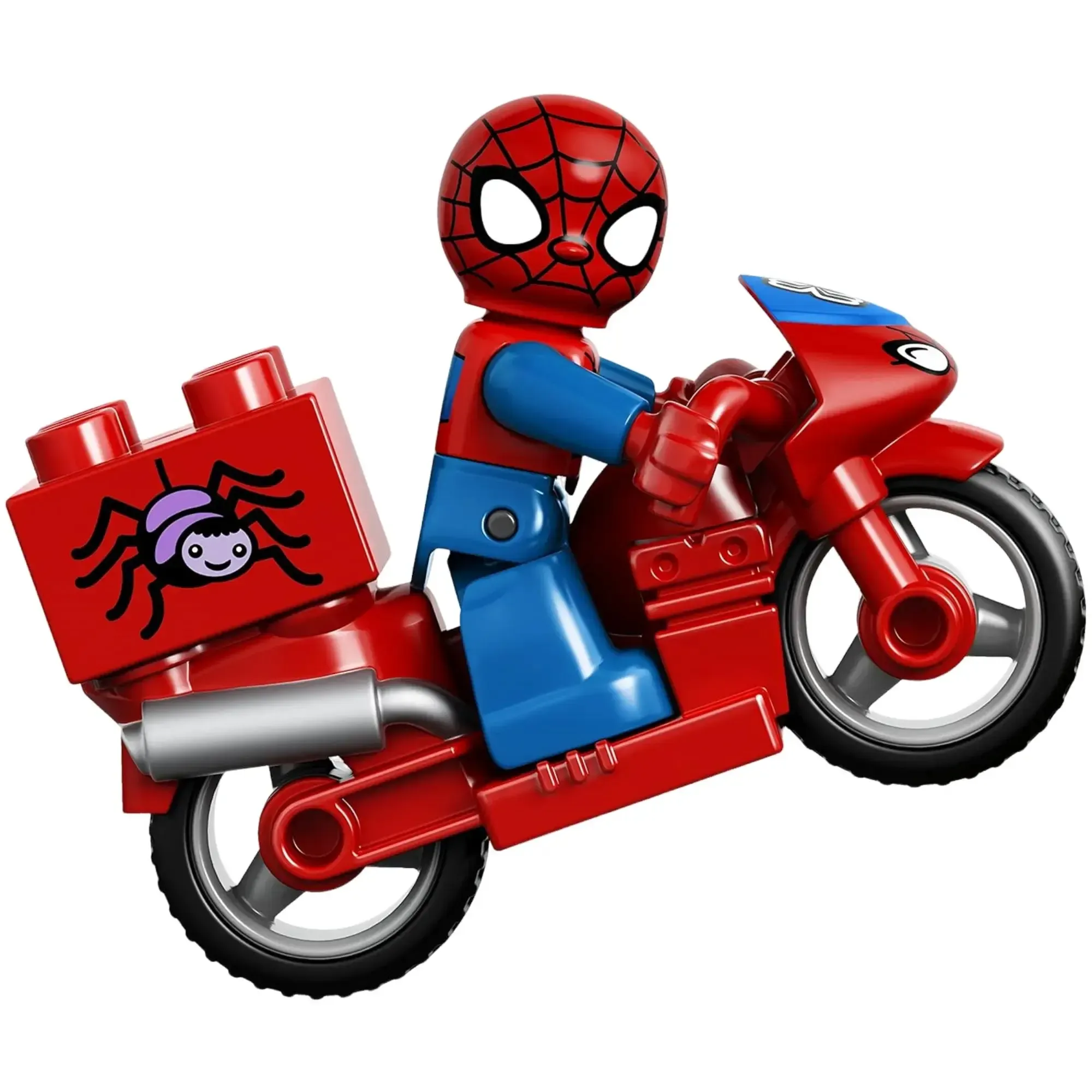 LEGO [Duplo] - Spider-Man Web-Bike Workshop Building Set - Spider-Man Series (10607) - Image 8