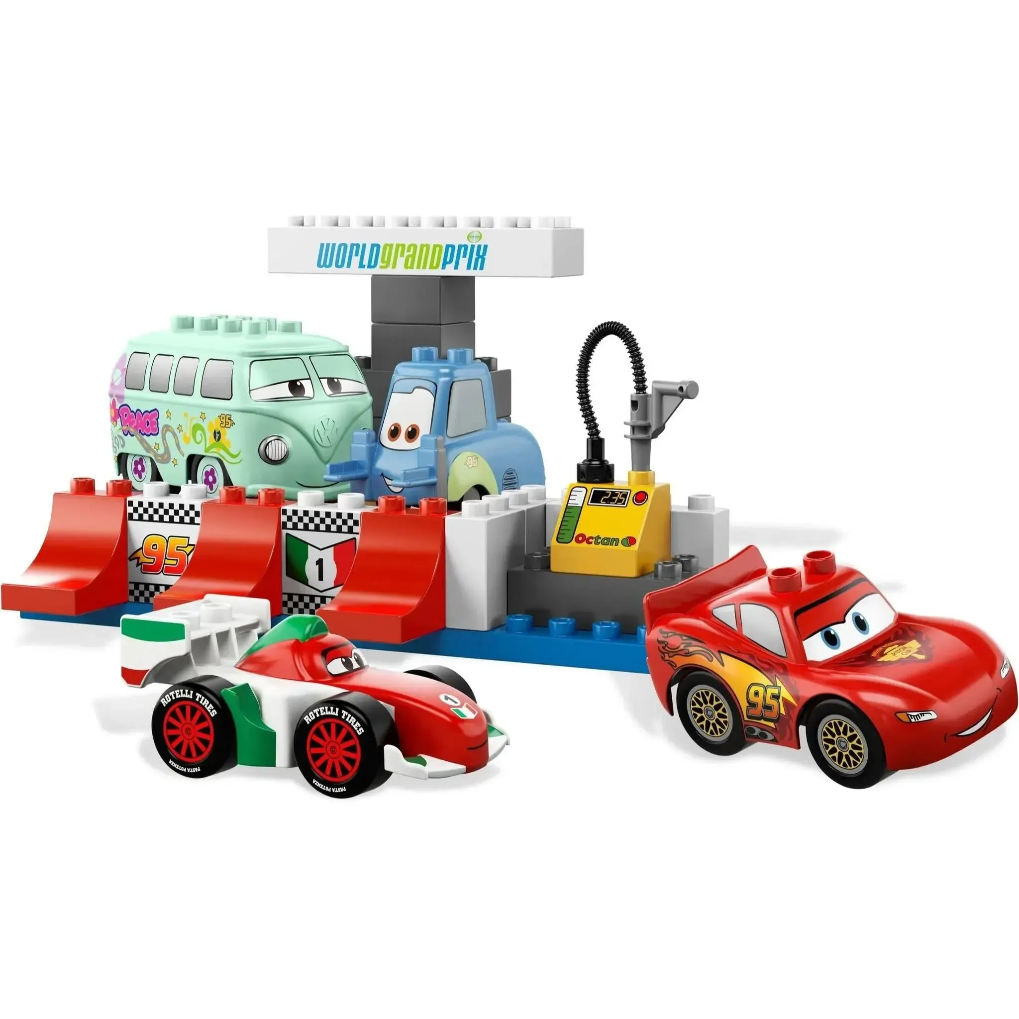 LEGO [Duplo] - The Pit Stop Building Set - Cars Series (5829) - Image 3