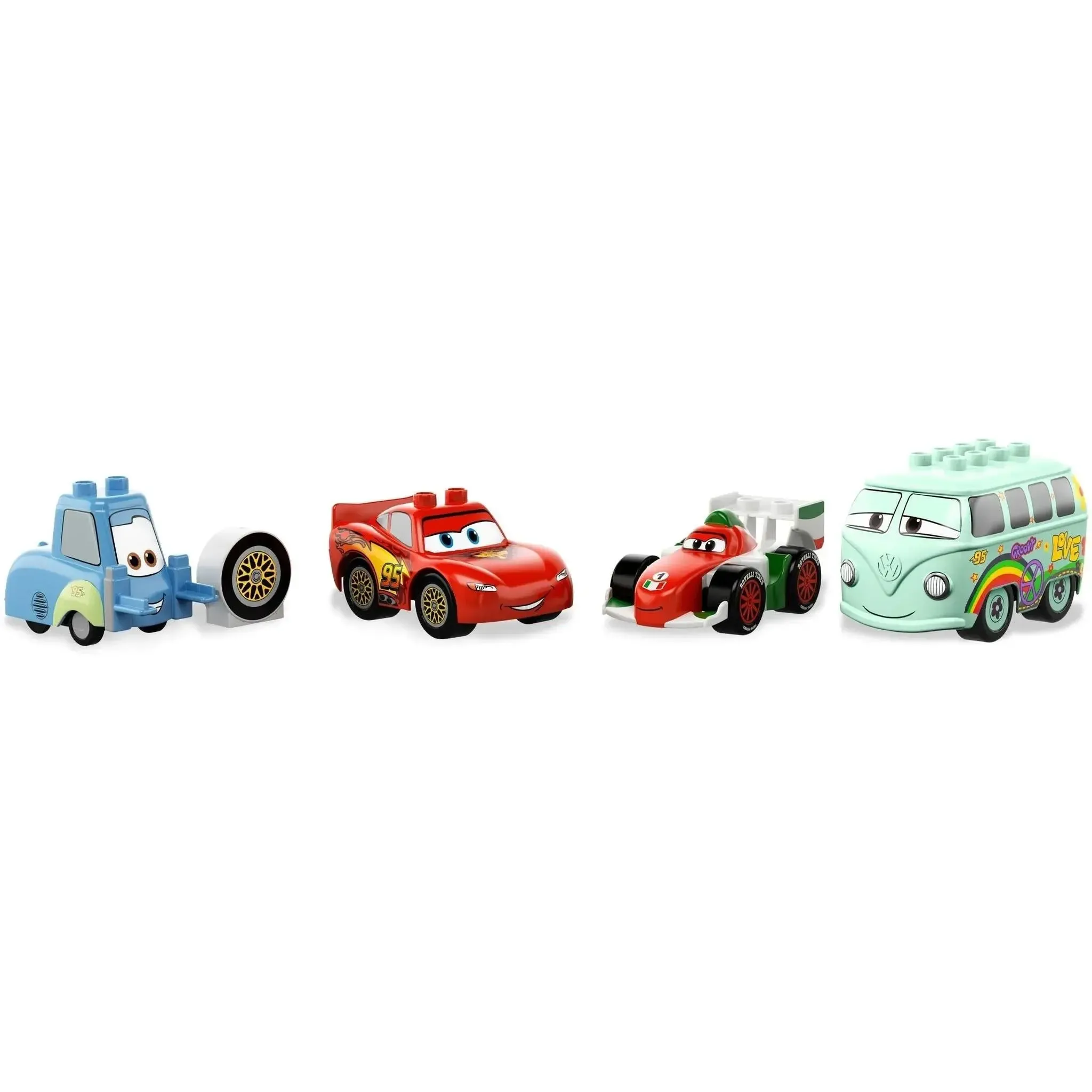 LEGO [Duplo] - The Pit Stop Building Set - Cars Series (5829) - Image 6
