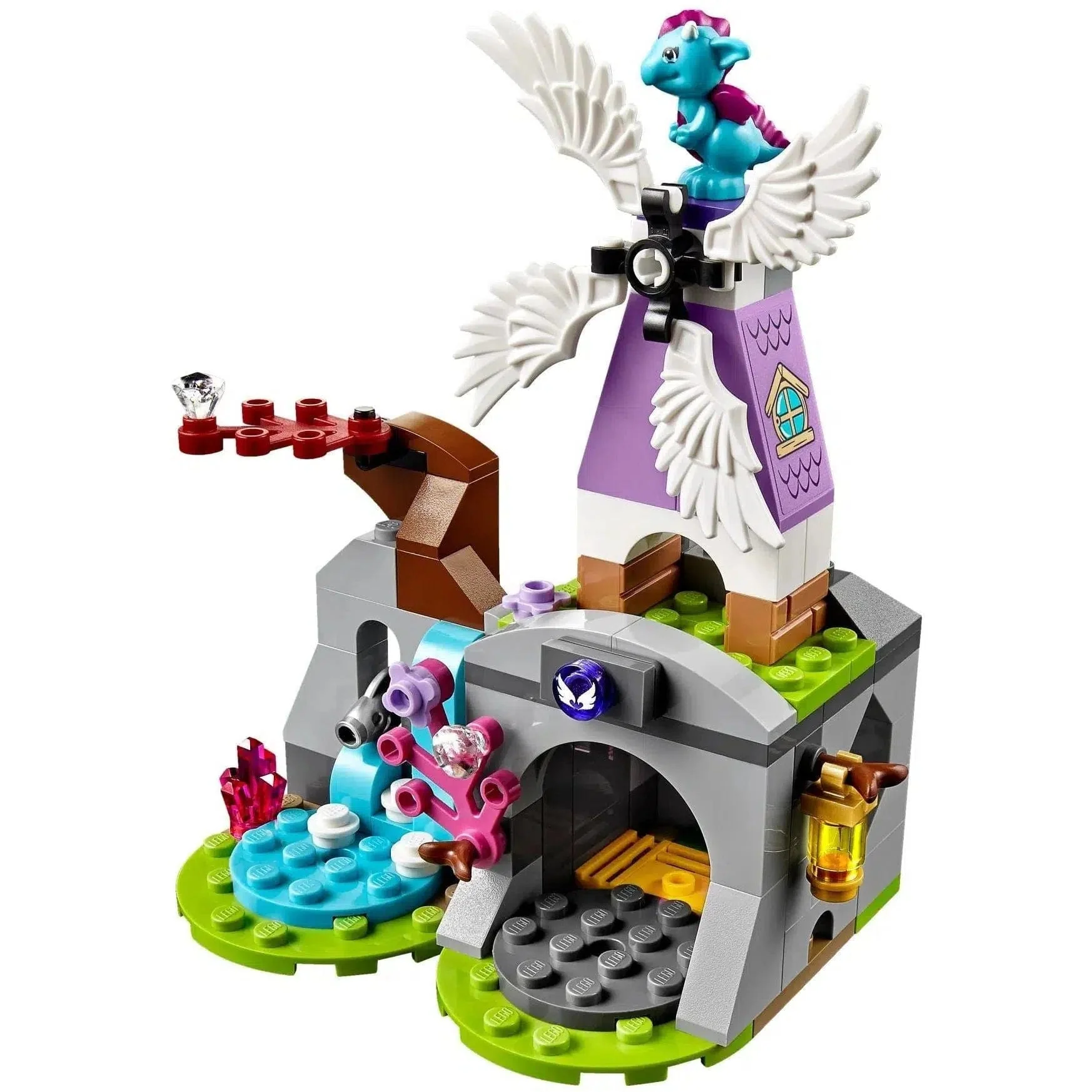 LEGO [Elves] - Aira's Pegasus Sleigh Building Set (41077) - Image 7