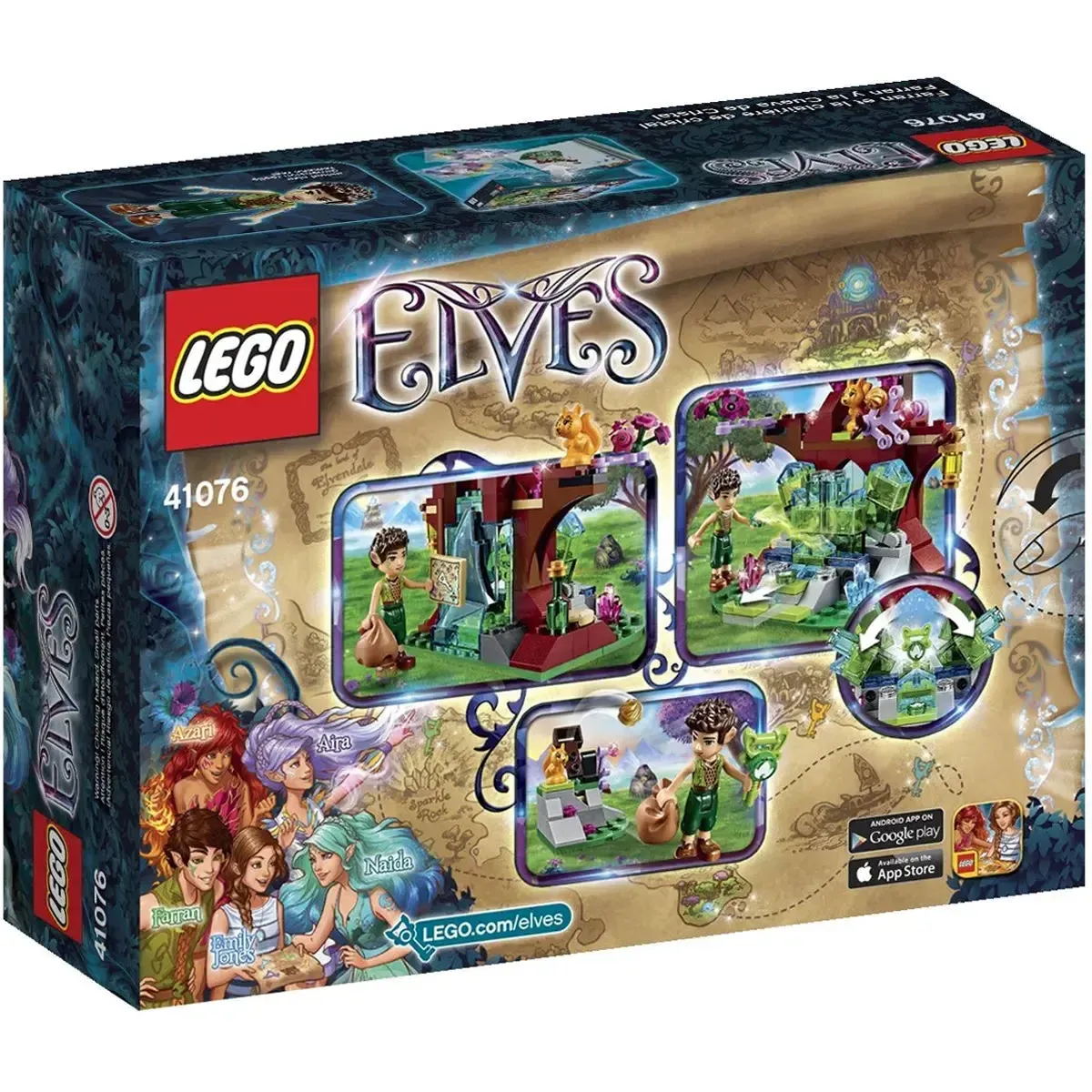 LEGO [Elves] - Farran and the Crystal Hollow Building Set (41076) - Image 3