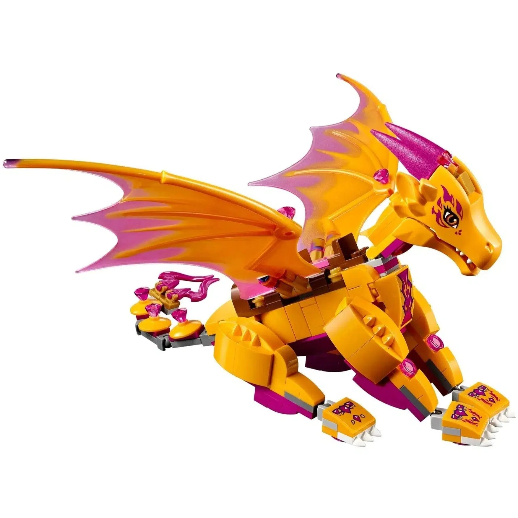 LEGO [Elves] - Fire Dragon's Lava Cave Building Set (41175) - Image 8
