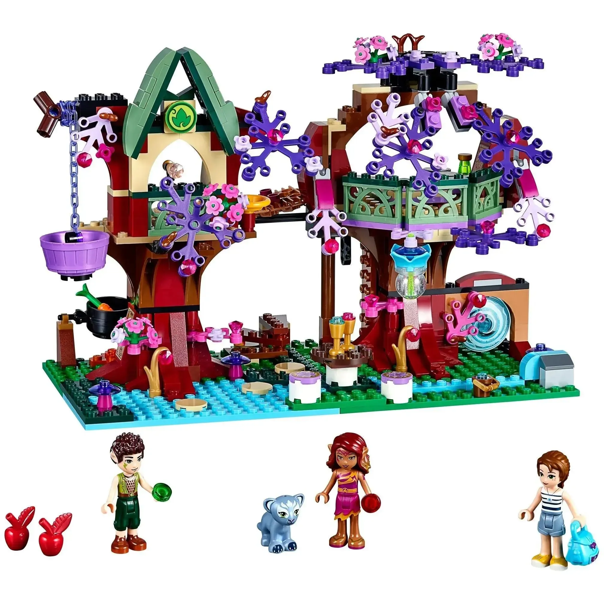 LEGO [Elves] - The Elves' Treetop Hideaway Building Set (41075) - Image 2