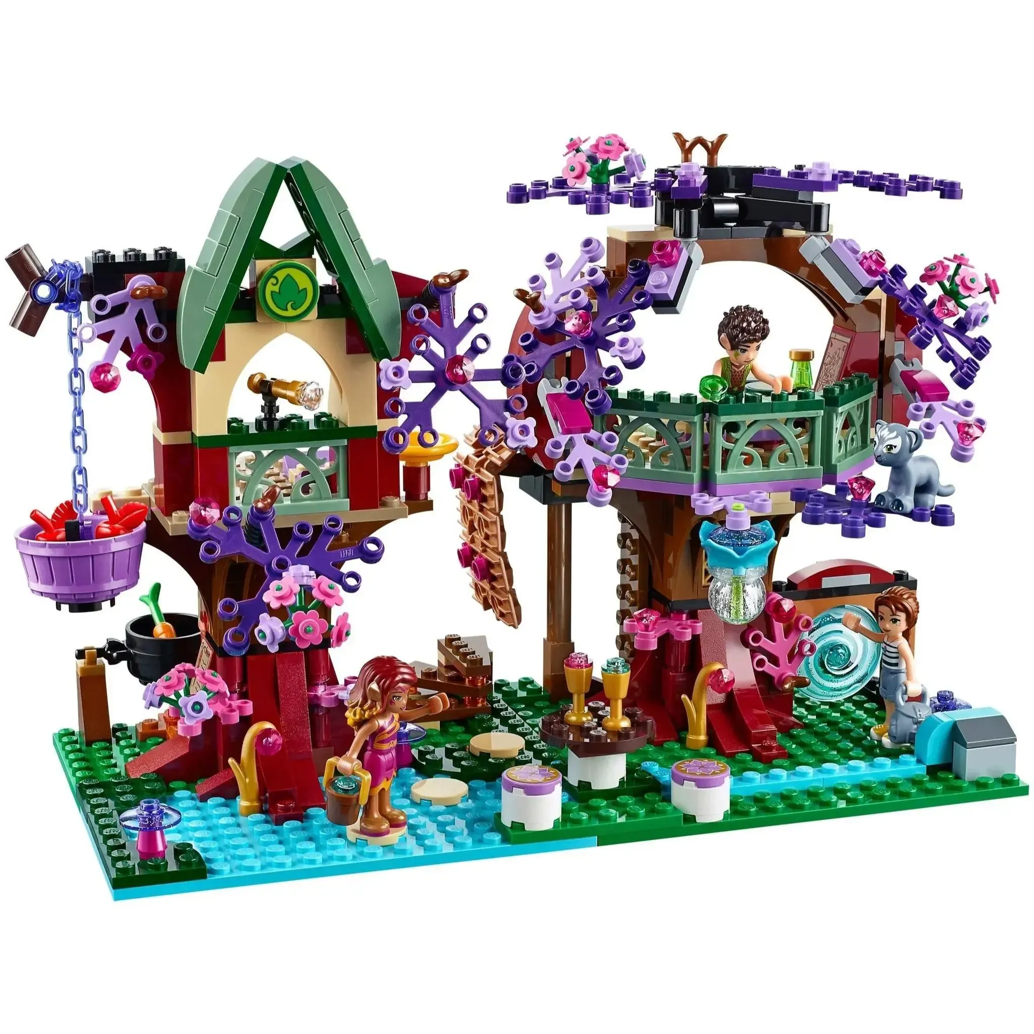 LEGO [Elves] - The Elves' Treetop Hideaway Building Set (41075) - Image 3