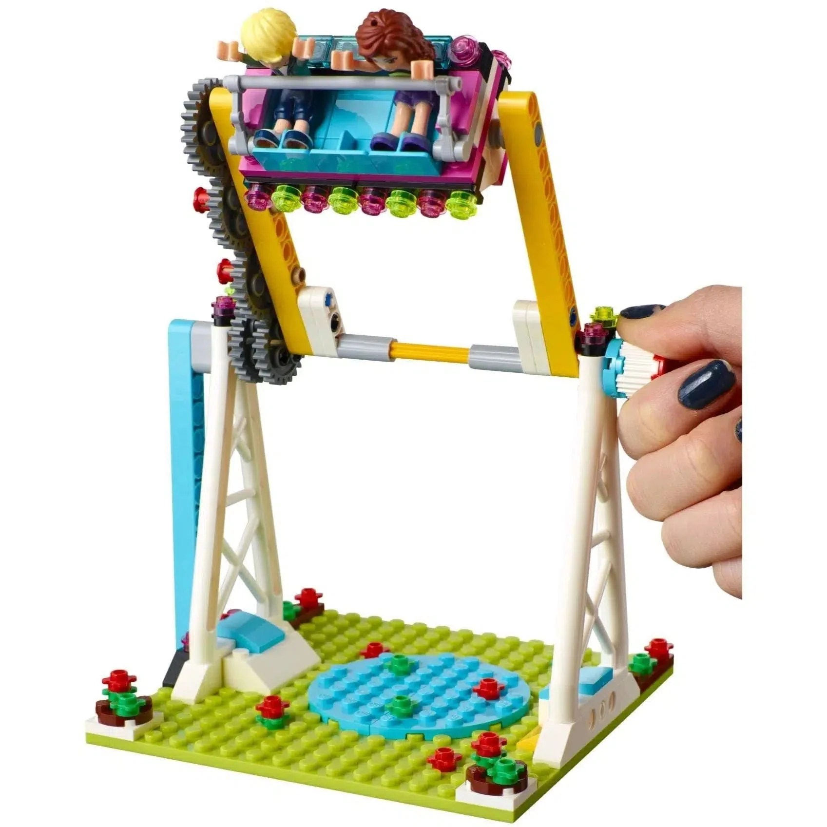 LEGO [Friends] - Amusement Park Bumper Cars Building Set - Amusement Park Series (41133) - Image 5
